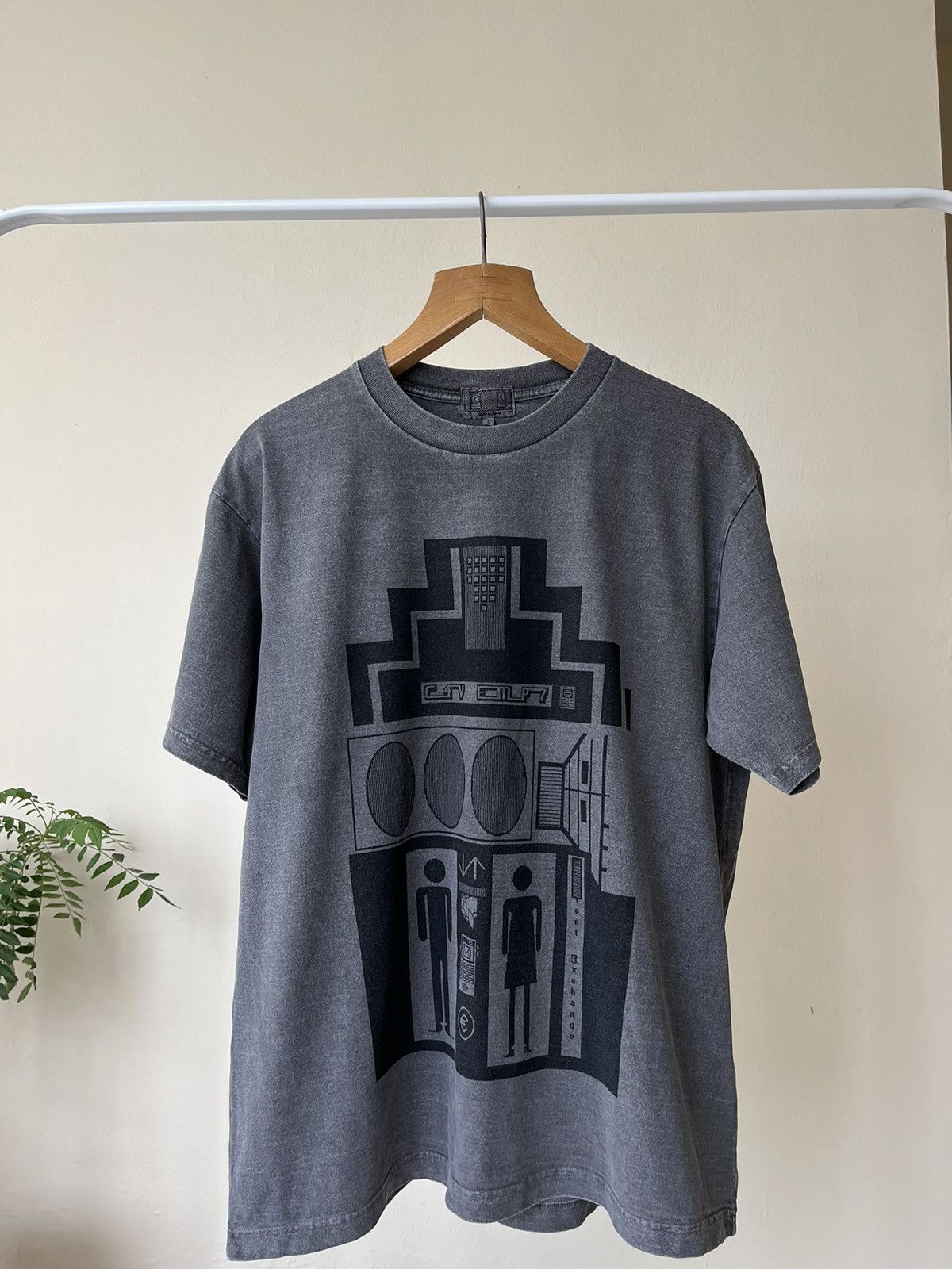 Cav Empt Cav Empt Double Print Over Dye Charcoal Cent Exchange Size US L / EU 52-54 / 3 - 1 Thumbnail