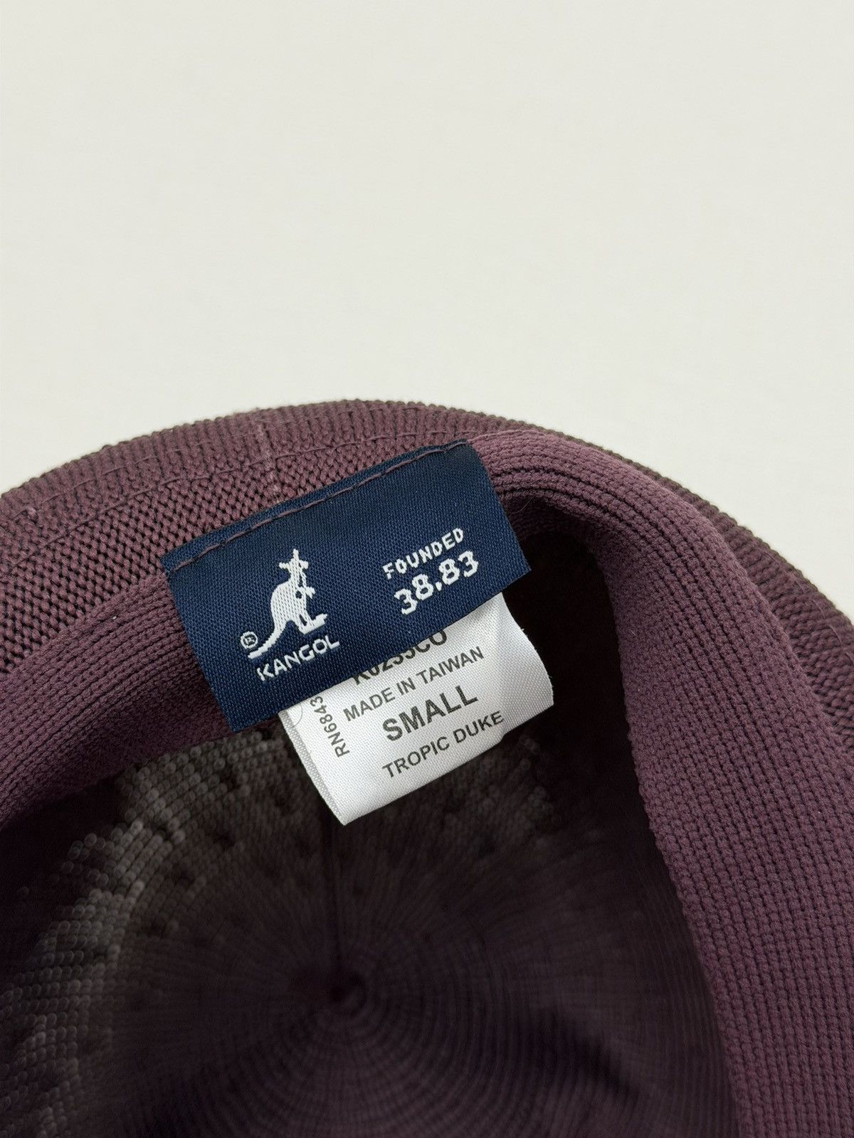 Kangol Kangol Tropic Duke Fedora Hat Maroon Size Small Size ONE SIZE - 7 Thumbnail