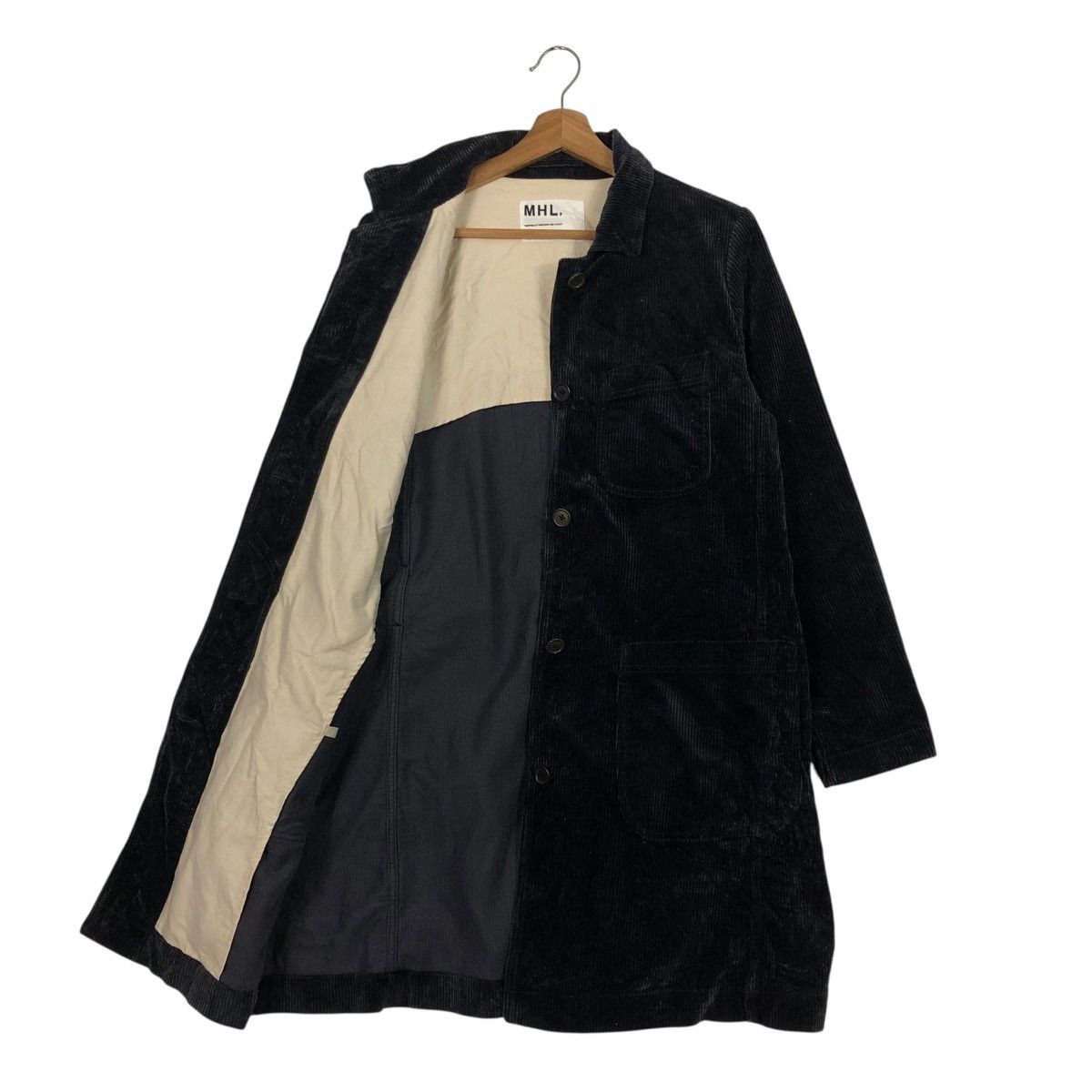 Margaret Howell 🔥VINTAGE LONG JACKET CORDUROY MHL MARGARET HOWELL Size US M / EU 48-50 / 2 - 1 Thumbnail