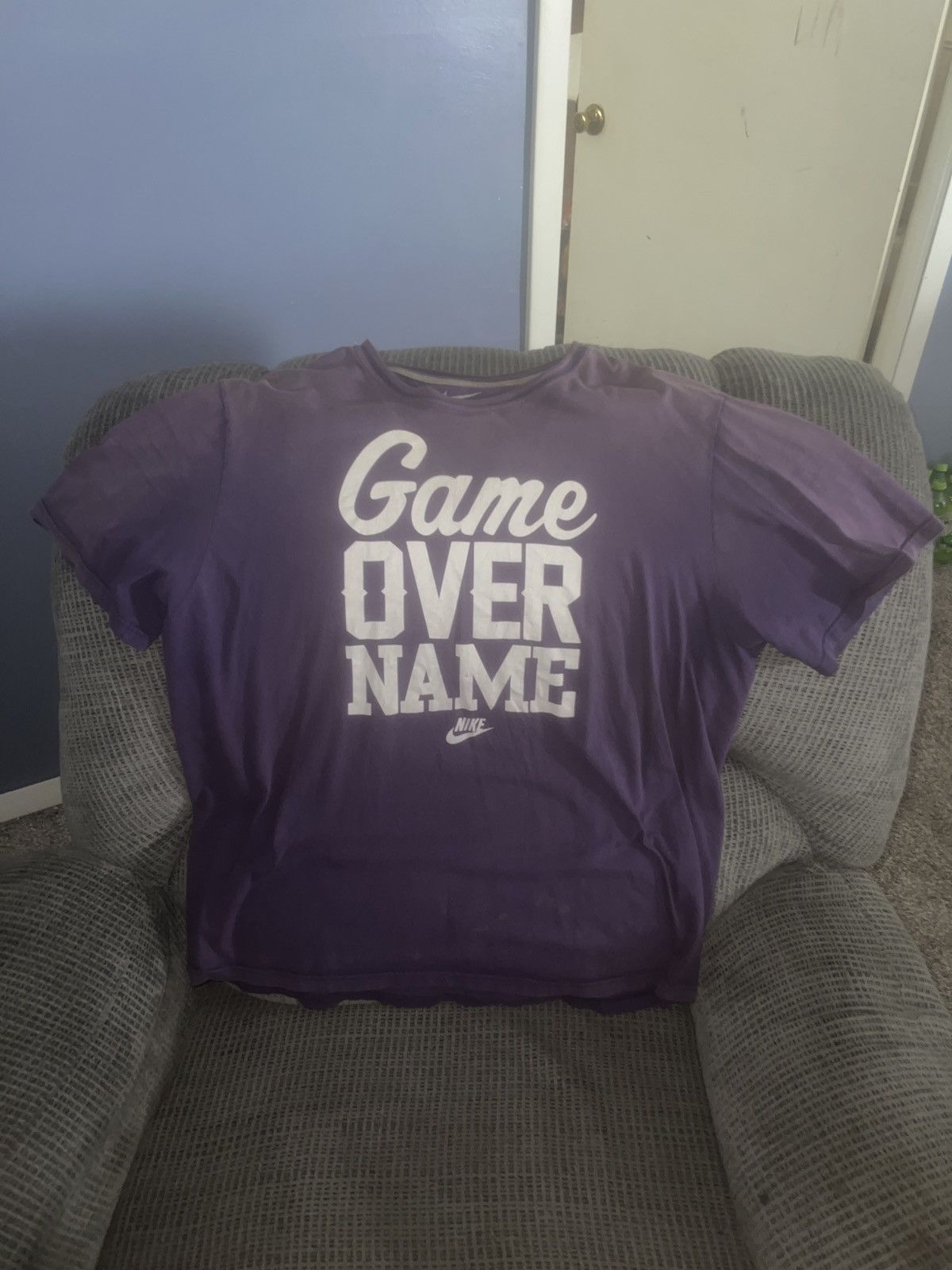 Nike Nike Regular Fit Game Over Name Tee Size US XXL / EU 58 / 5 - 1 Thumbnail