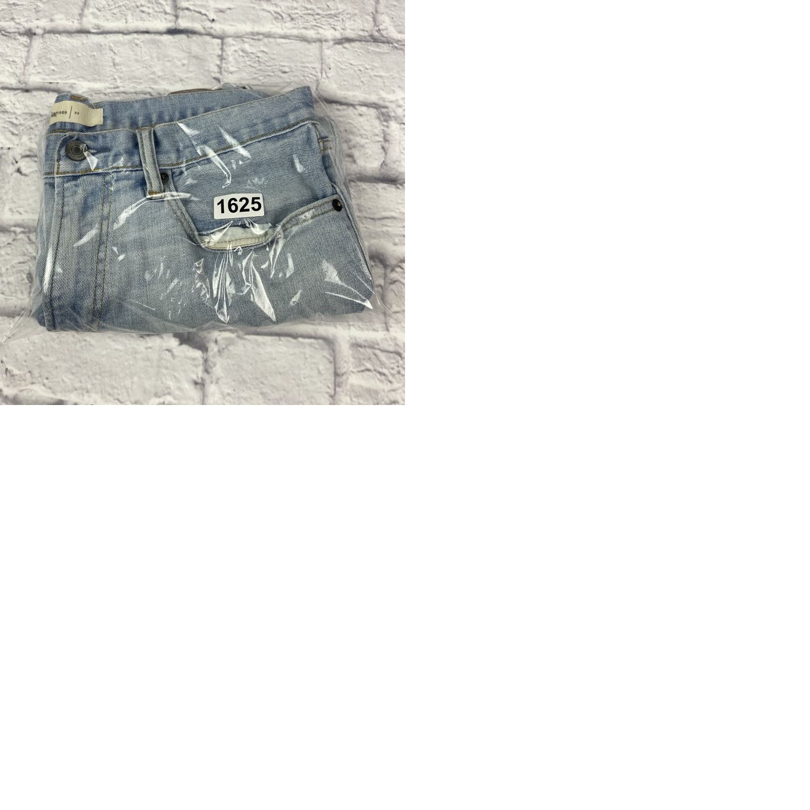 Gap Gap 1969 Womens Jeans Bermuda Shorts Denim Cuffed Light Blue High Rise 32 Inseam 9 in 5-Pocket Size 24" / US 00 / IT 34 - 9 Thumbnail