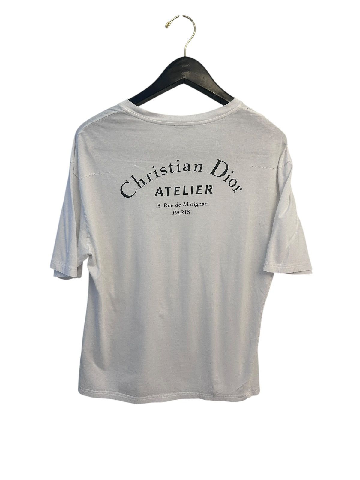 Dior CHRISTIAN DIOR White ATELIER men’ T -SHIRT Large Size US L / EU 52-54 / 3 - 2 Thumbnail