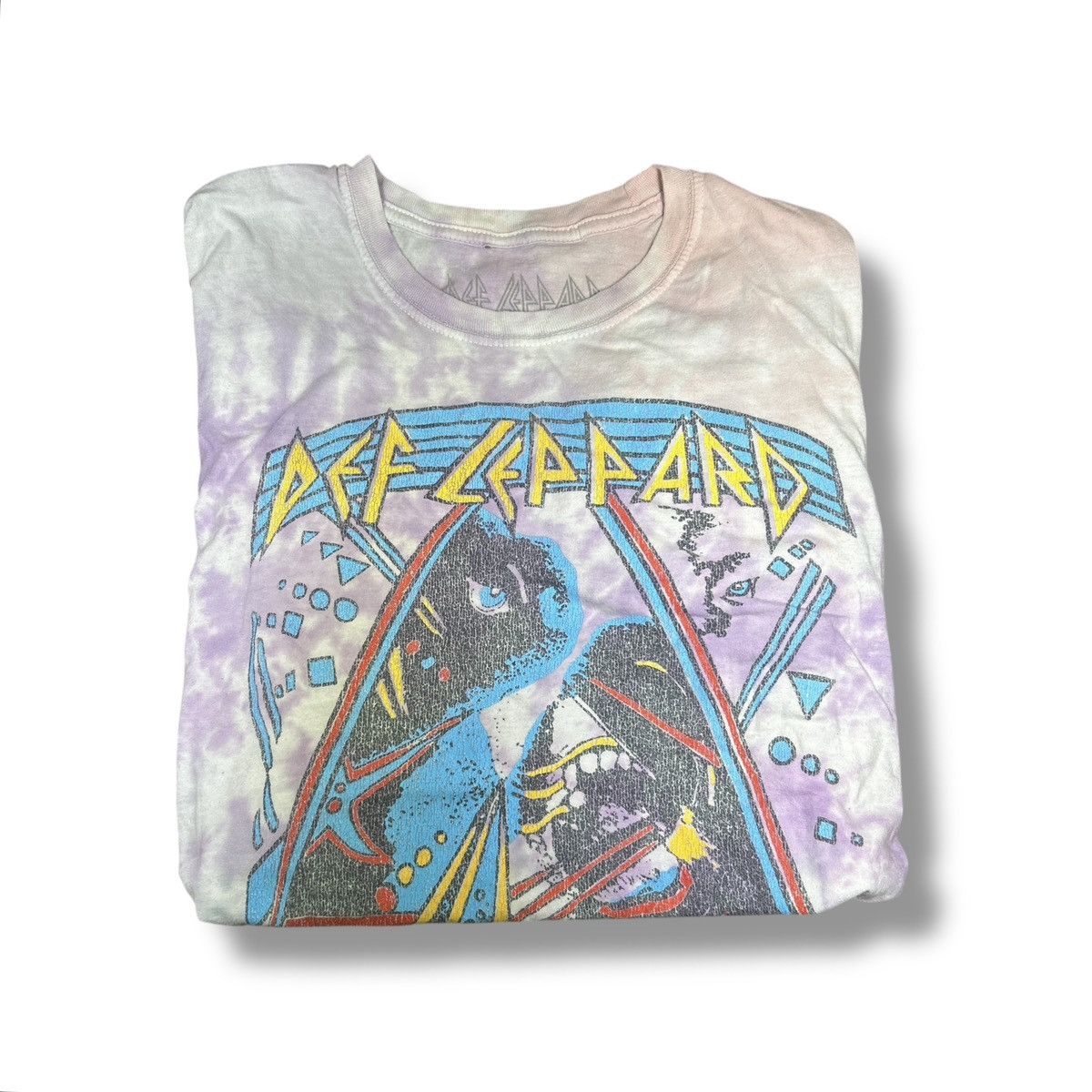 Def Leppard Def Leppard Hysteria Purple Tie Dye Tshirt Size XL - "Peggy" Size US XL / EU 56 / 4 - 1 Thumbnail