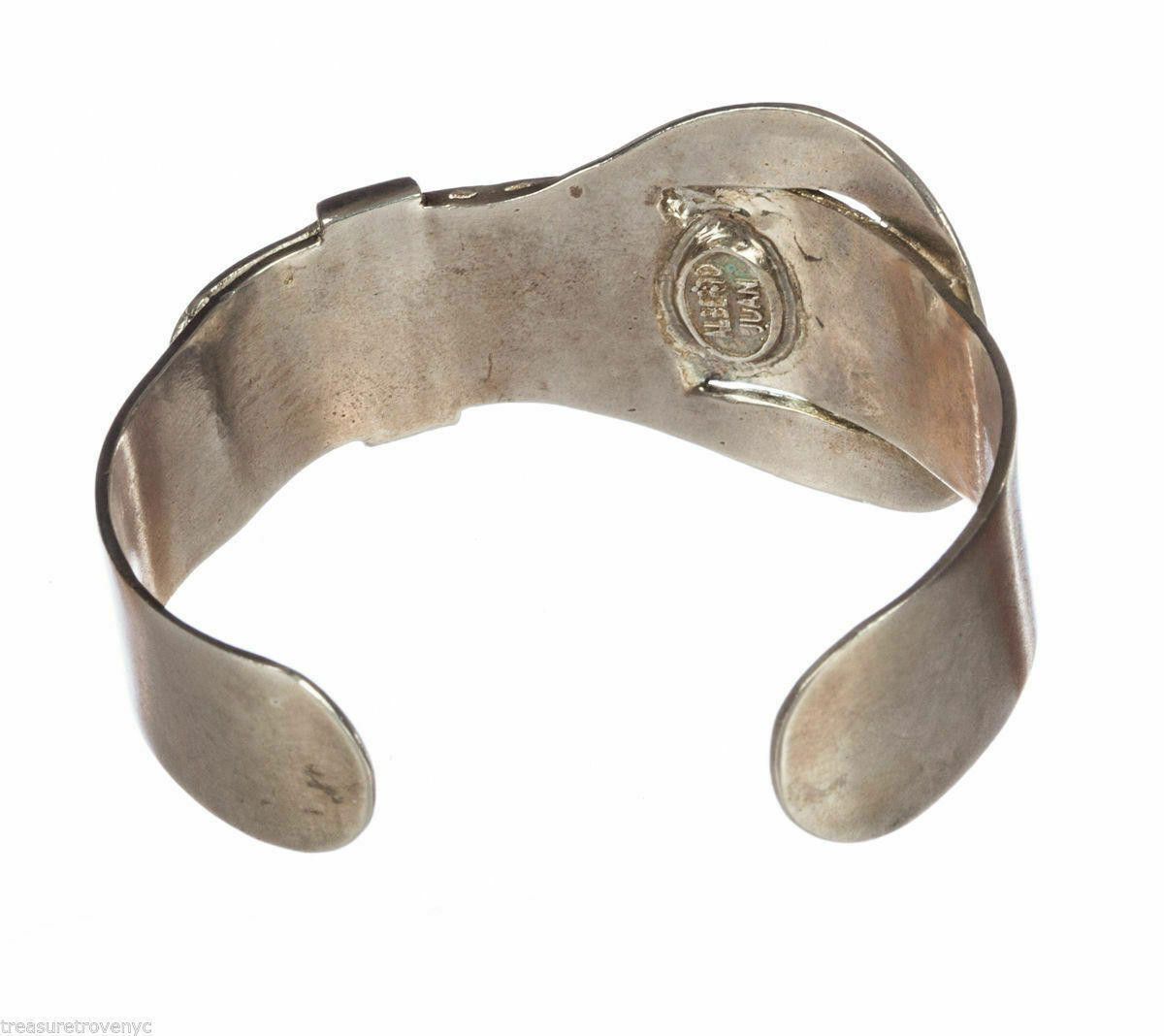 Handmade Sterling Silver Buckle Cuff Bracelet Unisex Alberto Juan Size ONE SIZE - 3 Thumbnail