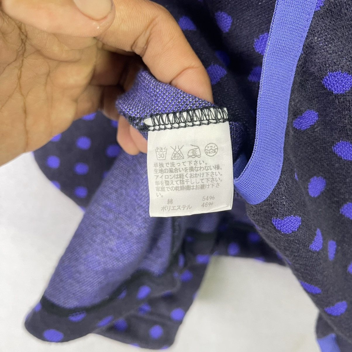 mercibeaucoup mercibeaucoup Polka Dot Zip Hoodie (Japan) Size L / US 10 / IT 46 - 10 Thumbnail
