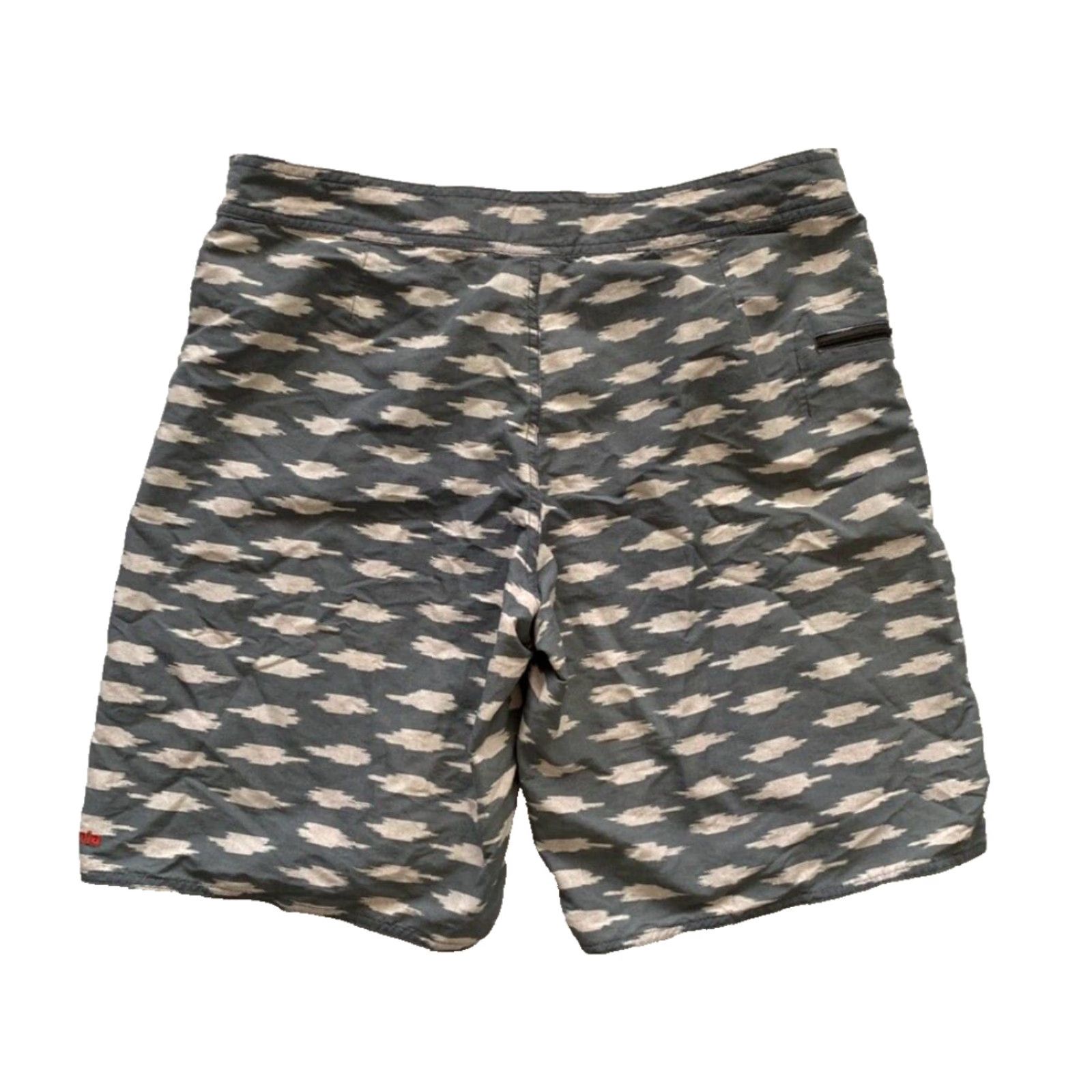 Patagonia Patagonia Wavefarer Board Shorts Men 9" Sz 34 Gray Spotted Beach Outdoor Drawstring Board Shorts Mens Size US 34 / EU 50 - 3 Thumbnail
