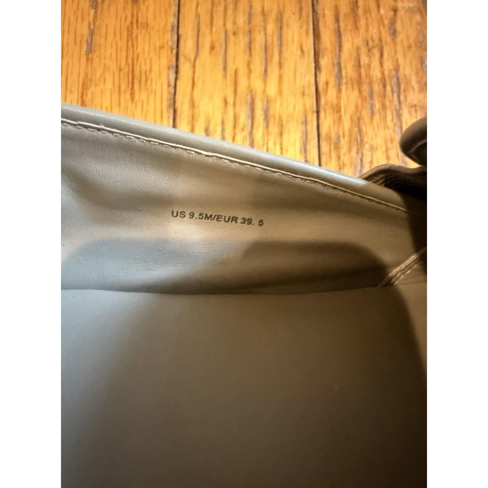 Vince Vince Shoes Size 9.5 Gray Perforated Slip On Leather Casual Size US 9.5 / IT 39.5 - 5 Thumbnail