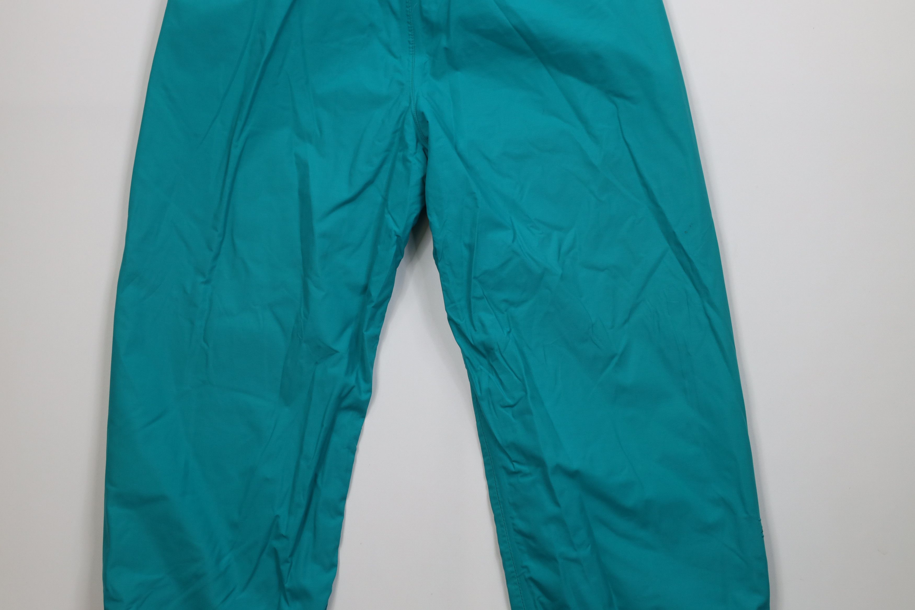 Eddie Bauer Vintage 90s Eddie Bauer Windbreaker Joggers Pants Teal Size US 32 / EU 48 - 12 Thumbnail