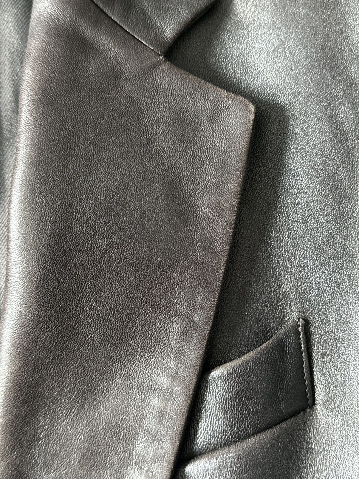 Gucci Gucci by Tom Ford Runway 1998 Leather fitted Jacket Size M / US 6-8 / IT 42-44 - 10 Thumbnail