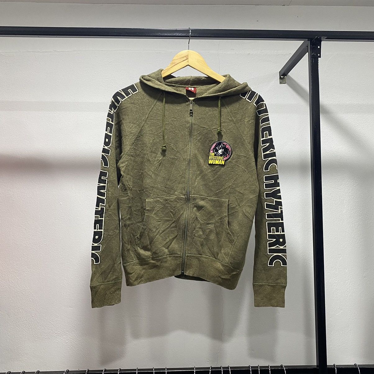 Hysteric Glamour Sickkk☠️ Hysteric Glamour Spellout Women Zipper Hoodie Punk Size US S / EU 44-46 / 1 - 3 Thumbnail