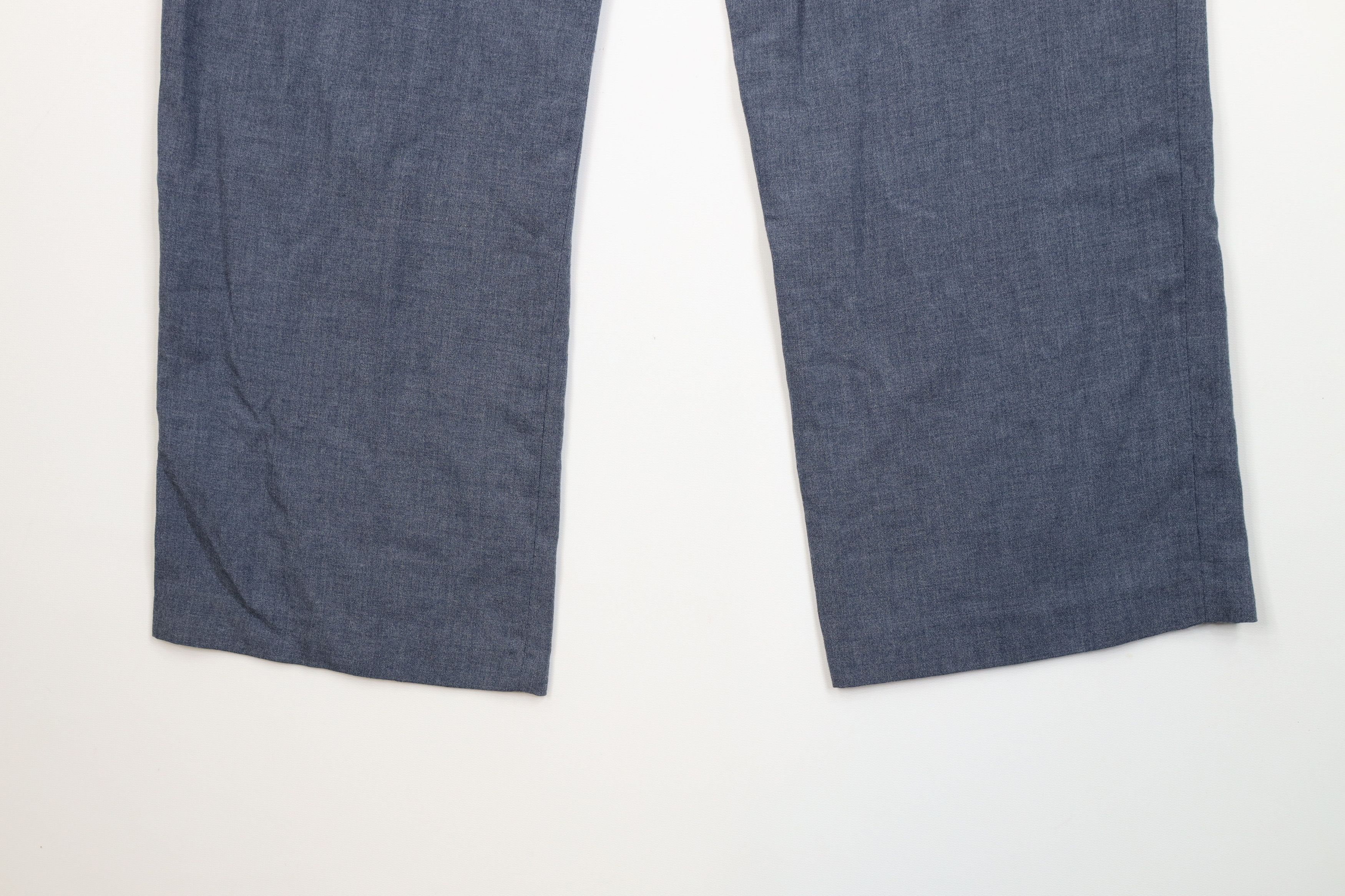 Vintage Vintage 70s Streetwear Knit Flared Wide Leg Chino Pants USA Size US 36 / EU 52 - 11 Thumbnail