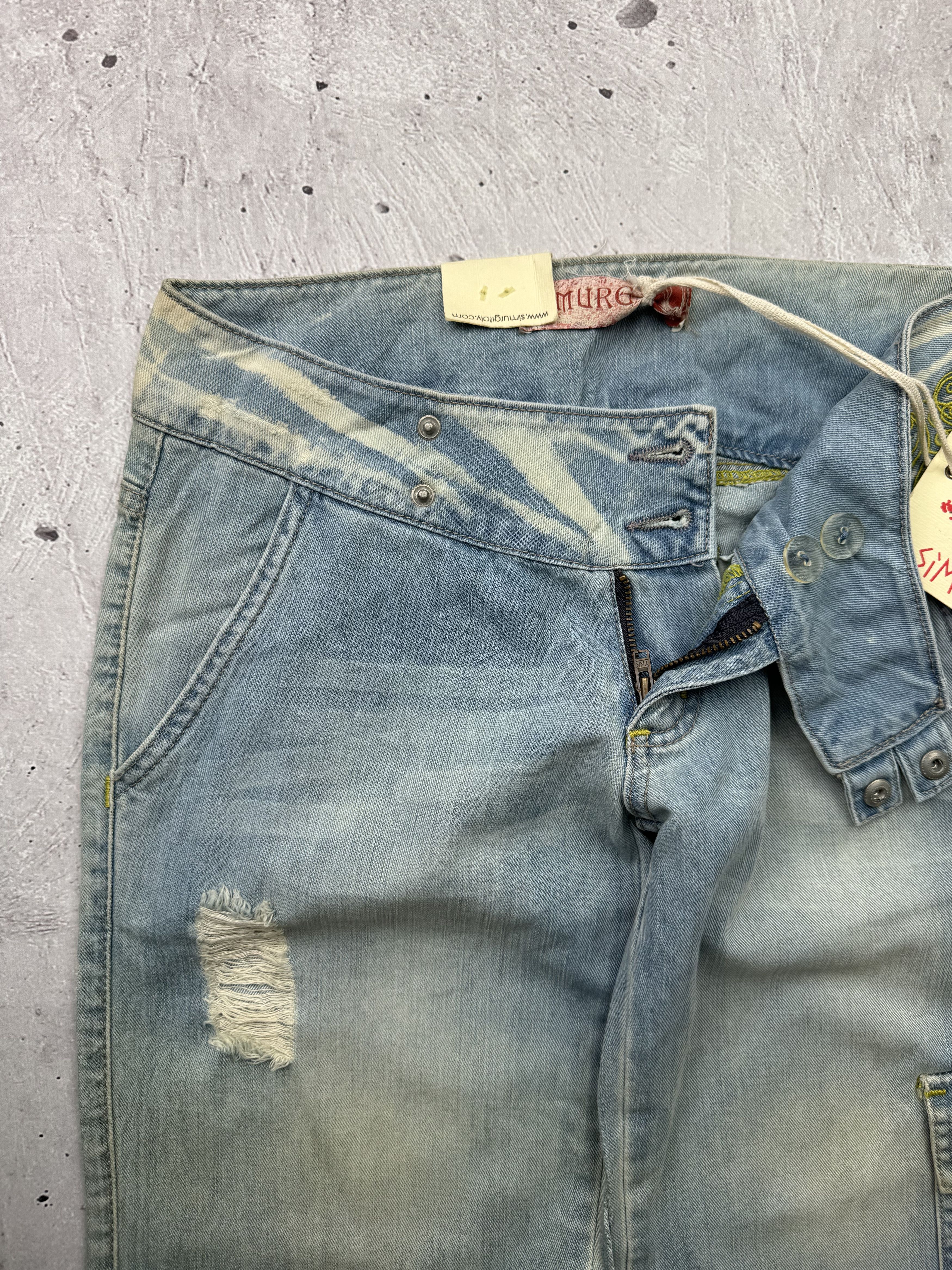 Vintage Vintage Flared Jeans Size 27" / US 4 / IT 40 - 4 Thumbnail