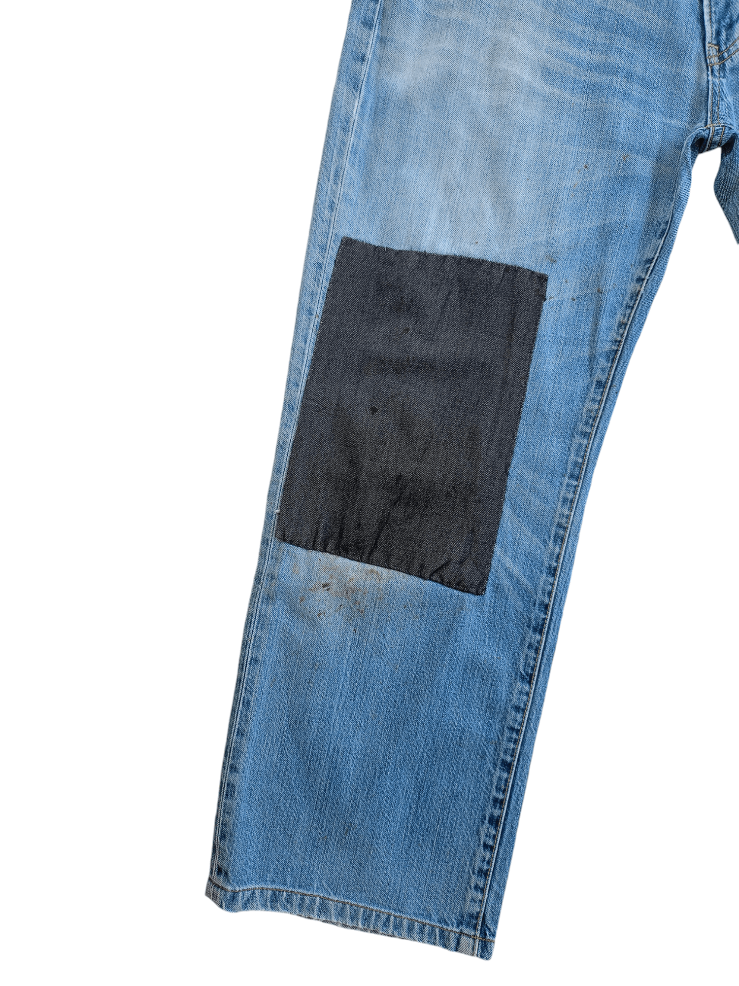 Uniqlo × Vintage UJ Patch Work Distressed Vintage Men's Jean Size US 36 / EU 52 - 4 Thumbnail