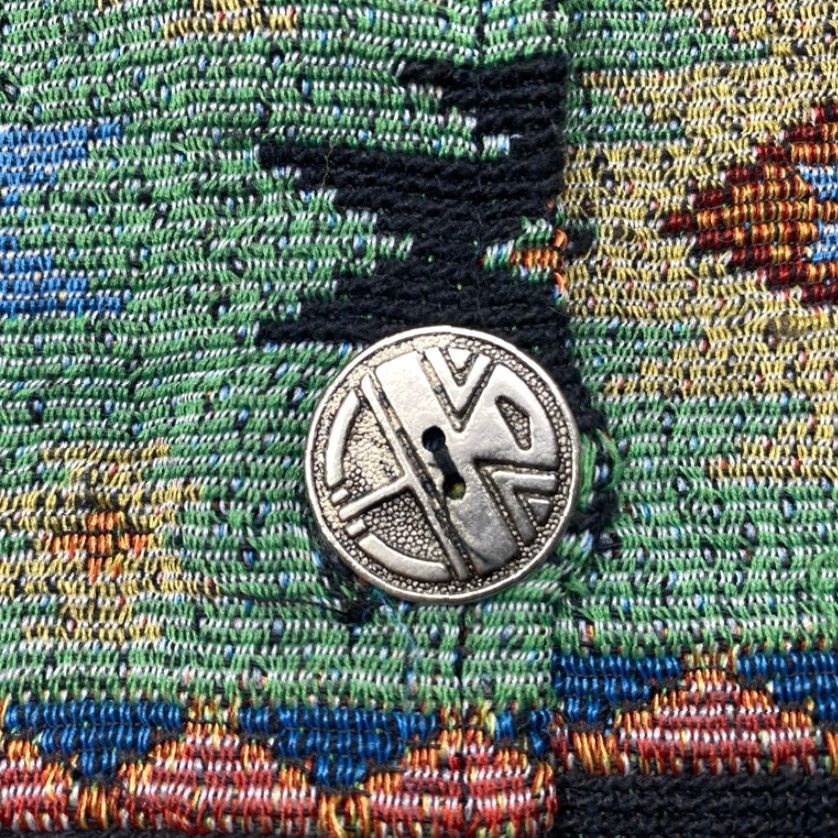 Vintage VINTAGE Jane Ashley Womans Medium Casual Lifestyle Southwestern Aztec Tapestry Jacket Size M / US 6-8 / IT 42-44 - 6 Thumbnail