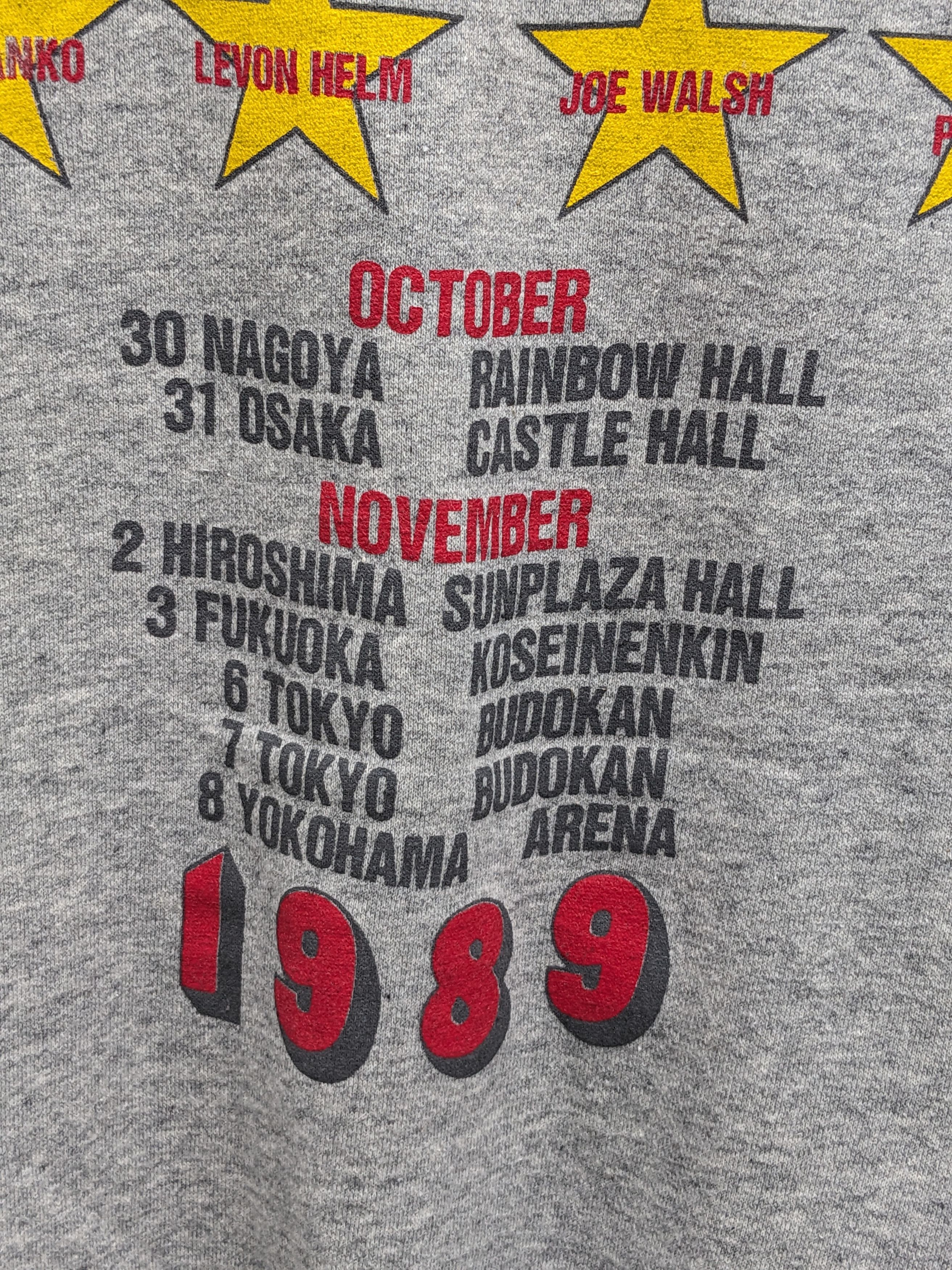 Band Tees Vintage 1989 Ringo Star All-Starr Band Japan Tour Sweatshirt Size US M / EU 48-50 / 2 - 10 Thumbnail