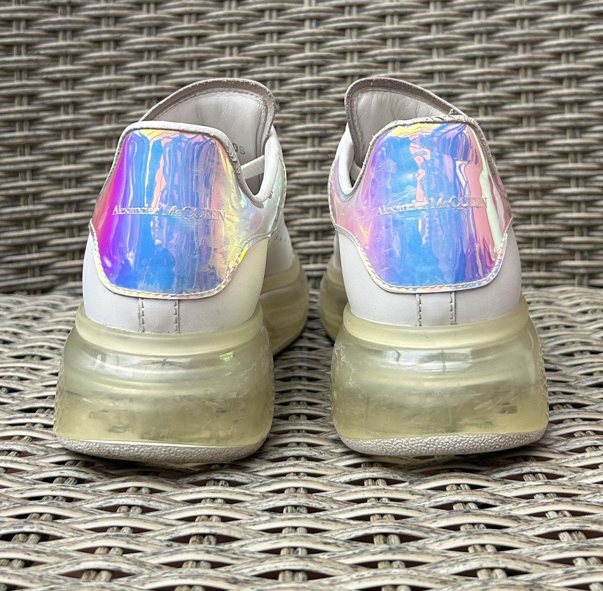 Alexander McQueen × MCQ × McQ Alexander McQueen Alexander McQueen Oversized Sneaker White Multi Size US 6.5 / IT 36.5 - 7 Thumbnail