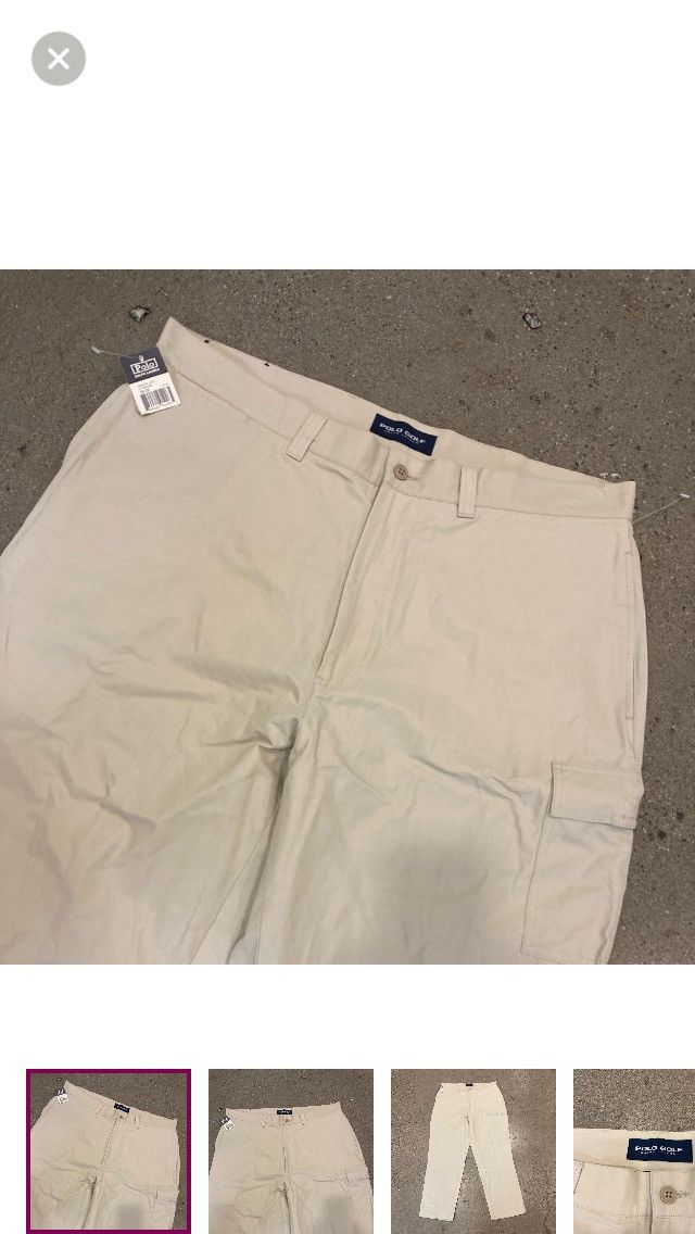Polo Ralph Lauren Polo Golf Ralph Lauren Pants With Cargo Pocket 38WX32L Size US 38 / EU 54 - 1 Thumbnail