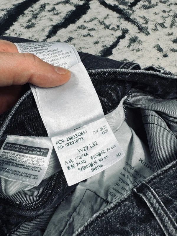 Levi's Levis 512 jeans 29 32 gray Size US 29 - 5 Thumbnail