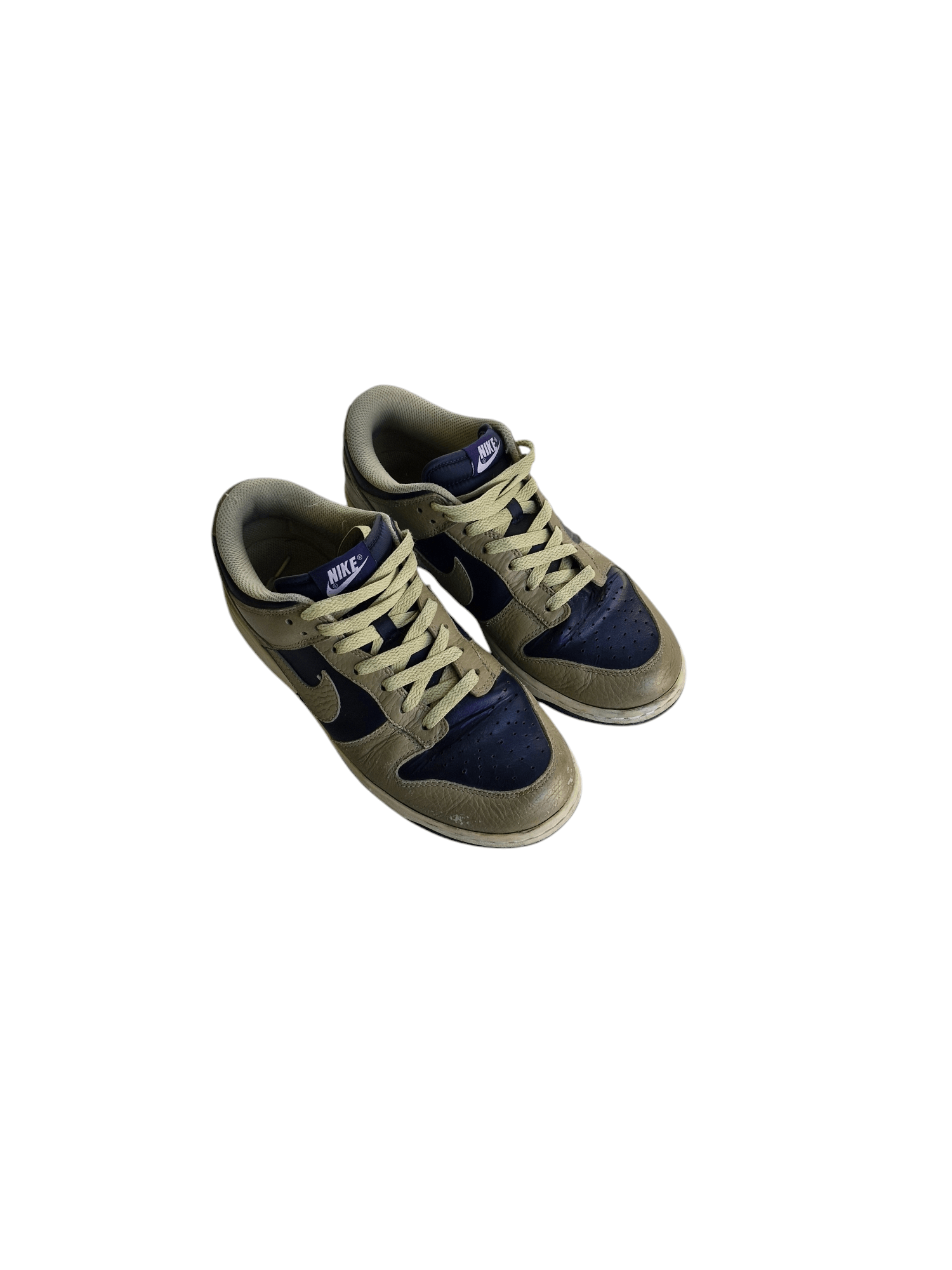 Nike Nike Dunk Low Vintage Obsidian/Khaki-White Lime Size US 9.5 / EU 42-43 - 4 Thumbnail