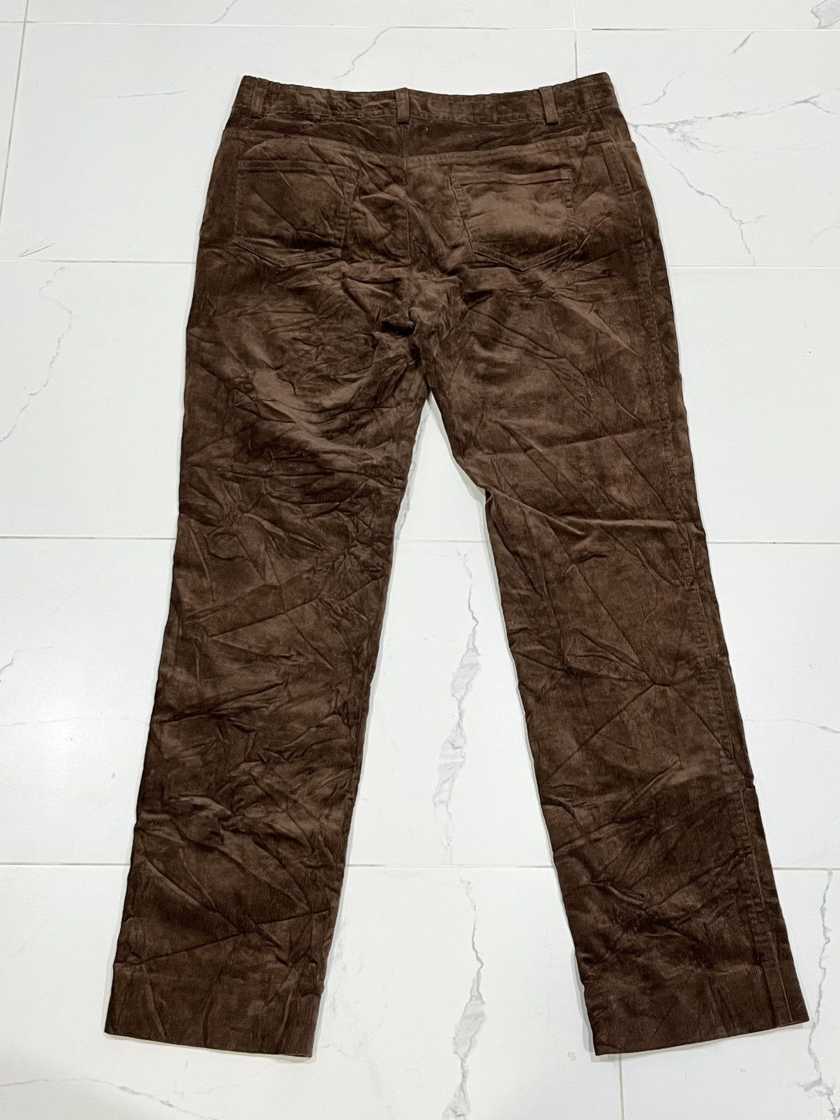 Aquascutum Aquascutum Japan Corduroy Trousers Brown Classic Pants Size US 30 / EU 46 - 8 Thumbnail