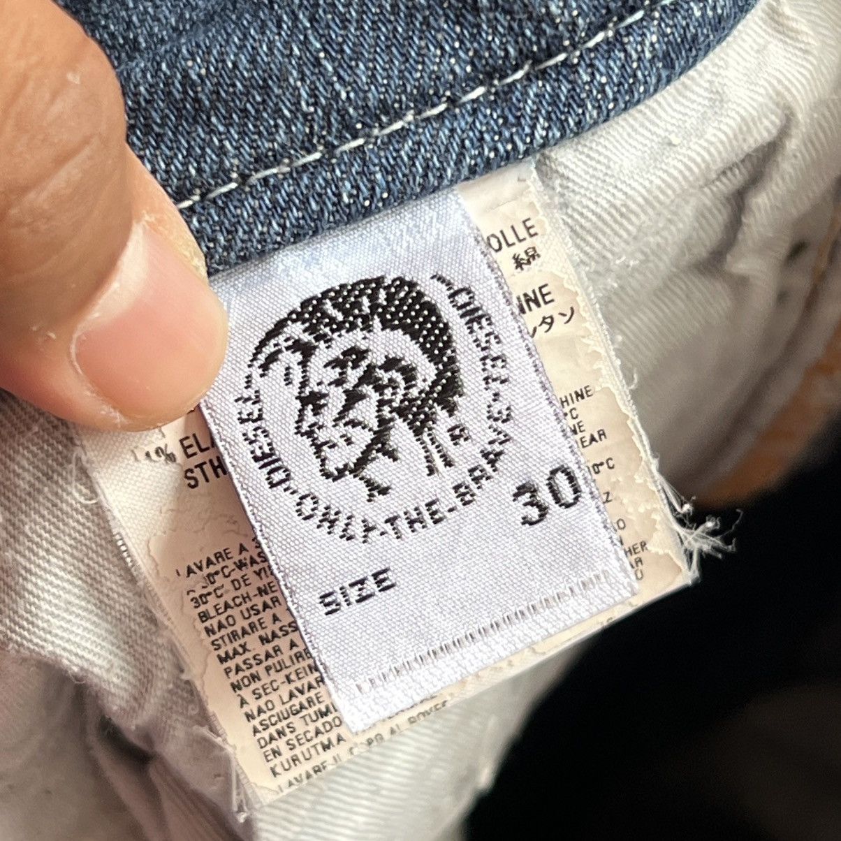 Diesel × Vintage “VINTAGE DIESEL” BOOTCUT JEANS Size 30" / US 8 / IT 44 - 14 Thumbnail