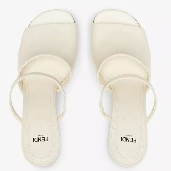 Fendi o1loc1c0824 Colibri in White Size US 7 / IT 37 - 3 Thumbnail