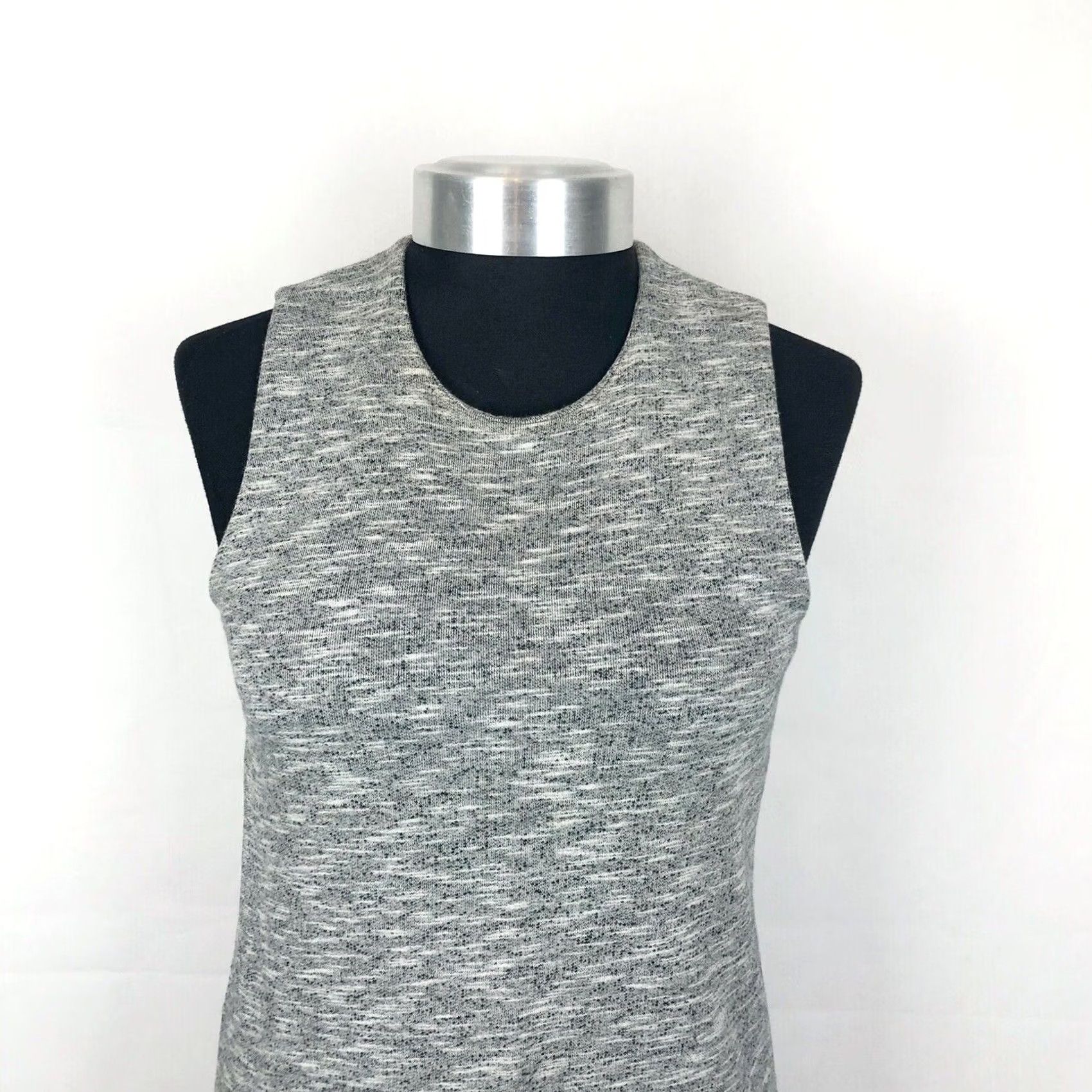 Cos Cos Sheath Dress Size XS Womens Sleeveless In Grey With Front Pockets Size XS / US 0-2 / IT 36-38 - 5 Thumbnail