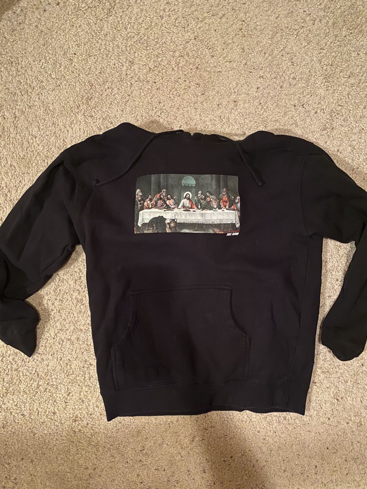 Full Send Nelk Boys Full Send Black Hoodie ( The Last Send ) Size US L / EU 52-54 / 3 - 1 Thumbnail