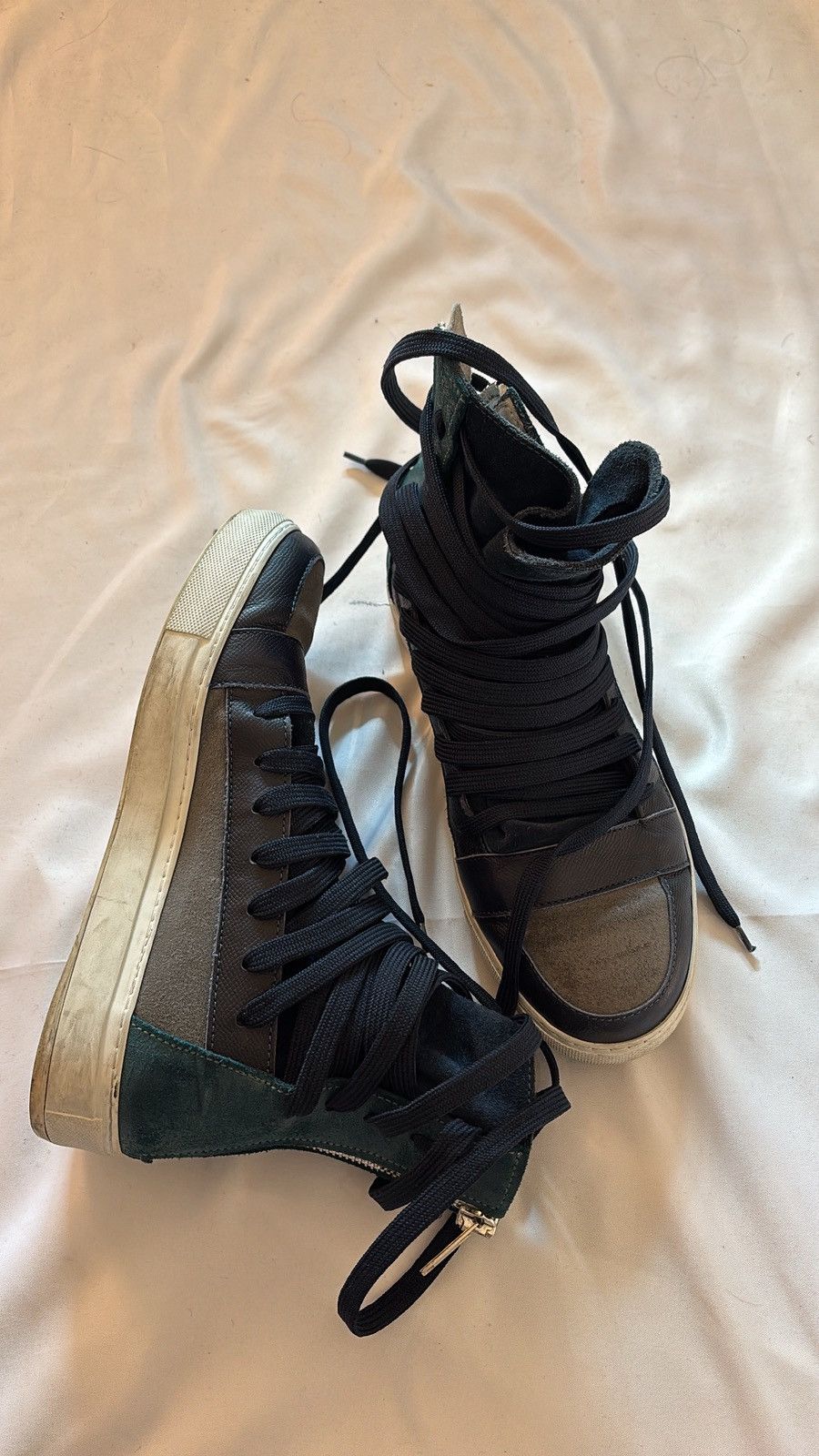 Kris Van Assche Kris van assche multi lace high-top sneakers Size US 8 / EU 41 - 4 Thumbnail