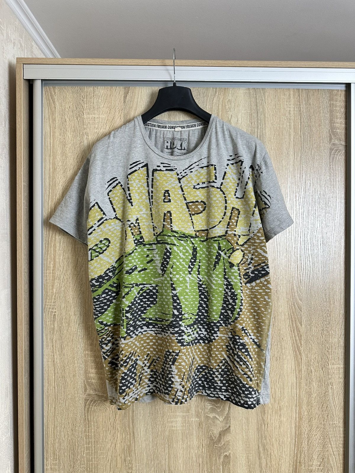 French Connection 🔥 Incredible Hulk French Connection Limited T Shirt Marvel Size US XL / EU 56 / 4 - 1 Thumbnail