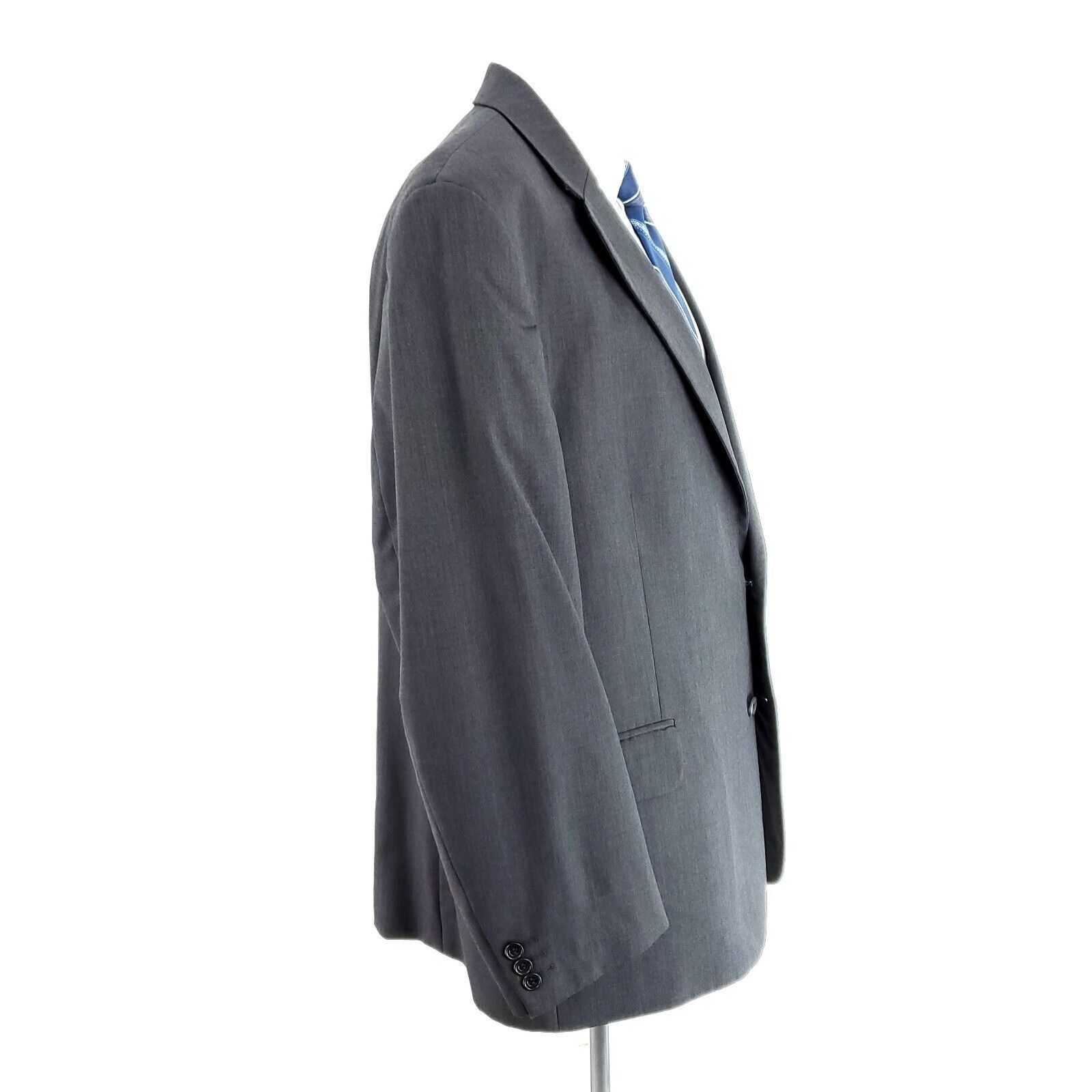 Savile Row Alexandre London Savile Row Wool 2 Button Suit Jacket 44R Gr Size 44R - 6 Thumbnail