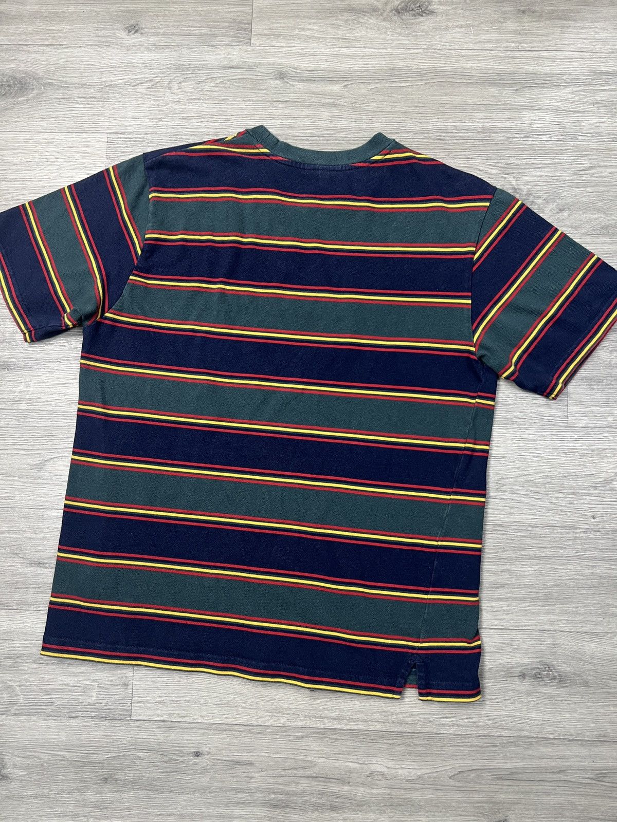 Billionaire Boys Club Billionaire Boys Club BBC Striped Embroidered Logo Tee sz XL Size US XL / EU 56 / 4 - 9 Thumbnail