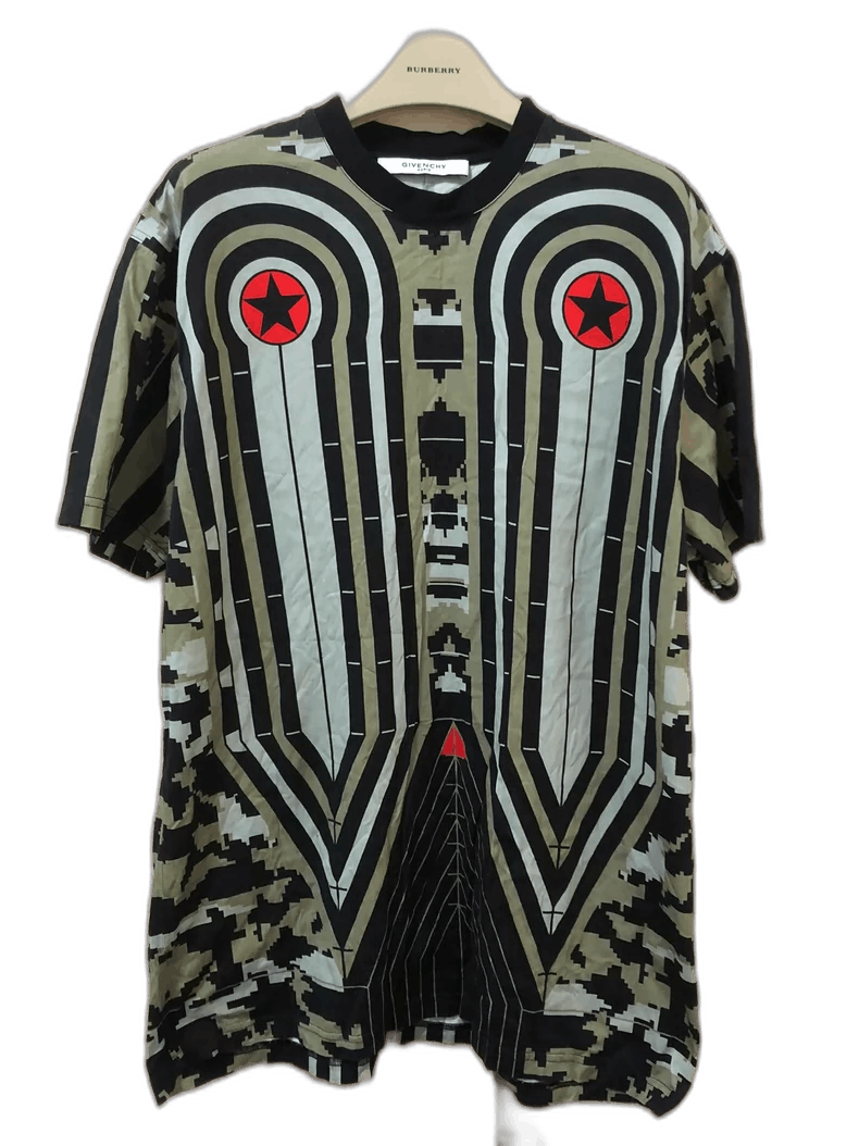 Givenchy Givenchy Short Sleeve T-Shirt with Camouflage Size US XS / EU 42 / 0 - 1 Thumbnail