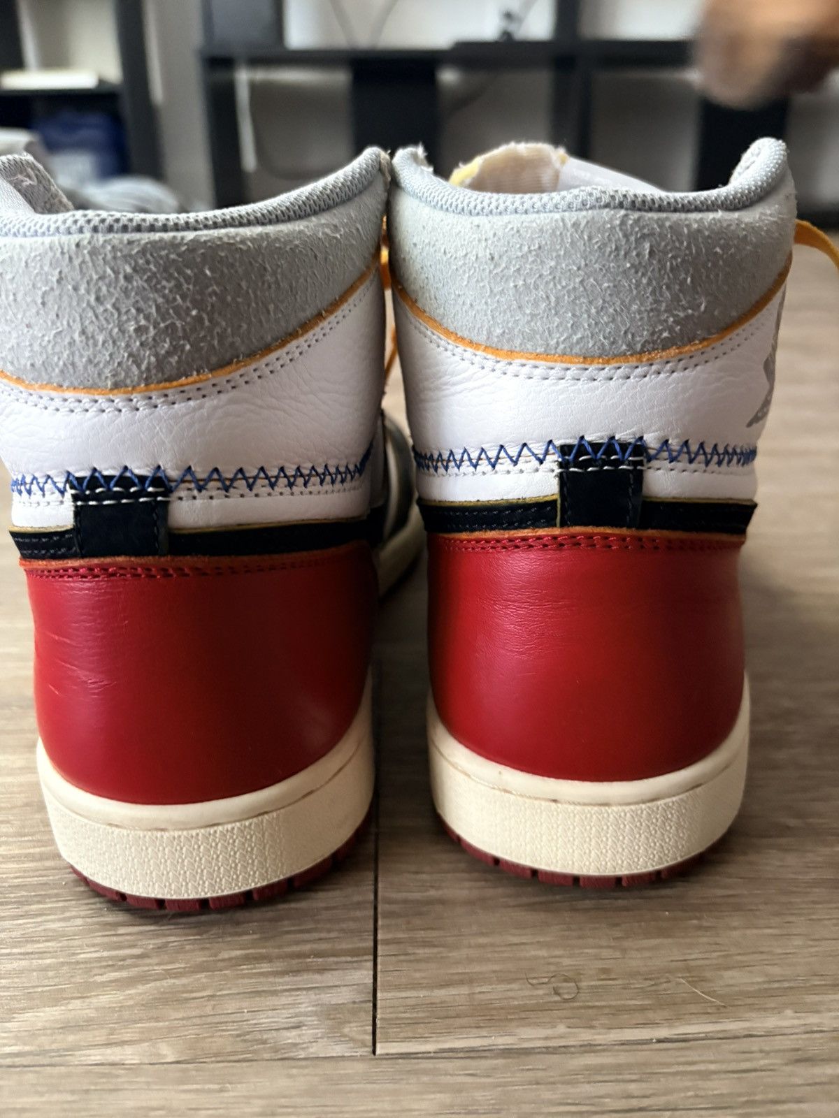 Jordan Brand × Union LA Union Jordan 1 Black Toe Size US 10.5 / EU 43-44 - 4 Thumbnail