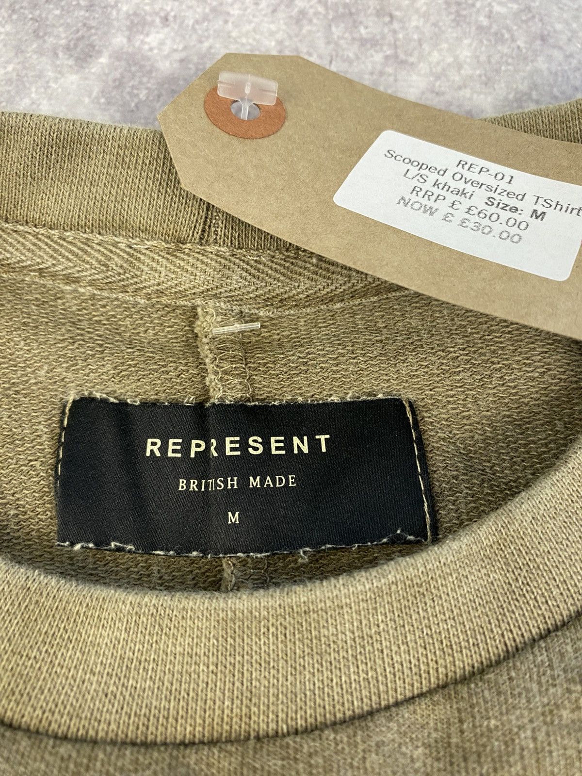 Represent Clo. Represent Made In England Army Olive Long Sleeve Size: M Size US M / EU 48-50 / 2 - 2 Thumbnail