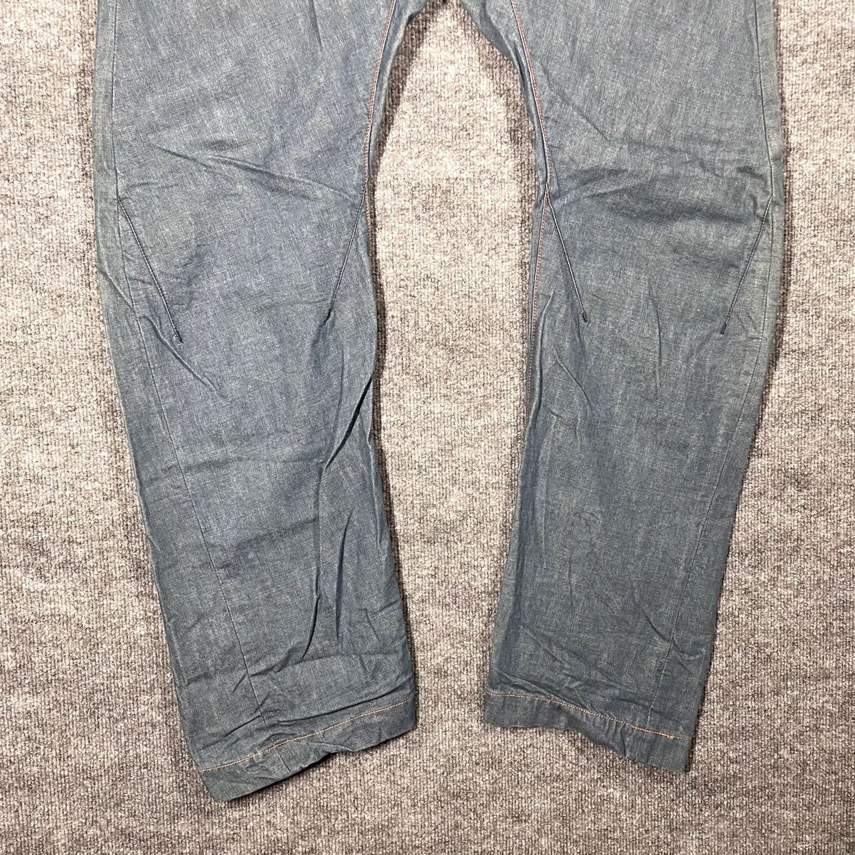 KATO VINTAGE KATO Denim Jeans Adult 35x33 Japanese Buckle Back Single Pocket Blue Heritage 1800s Mens Size US 35 - 4 Thumbnail