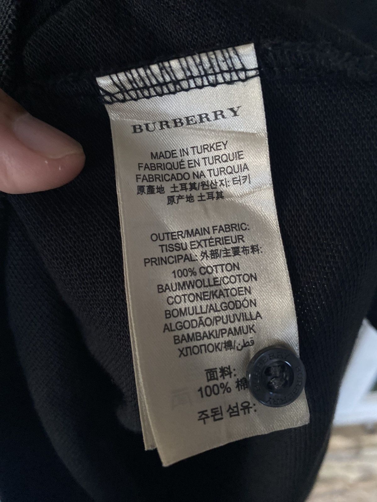 Burberry Rare Vintage Burberry Brit Checkered Nova Check Polo Shirt Size US M / EU 48-50 / 2 - 9 Thumbnail