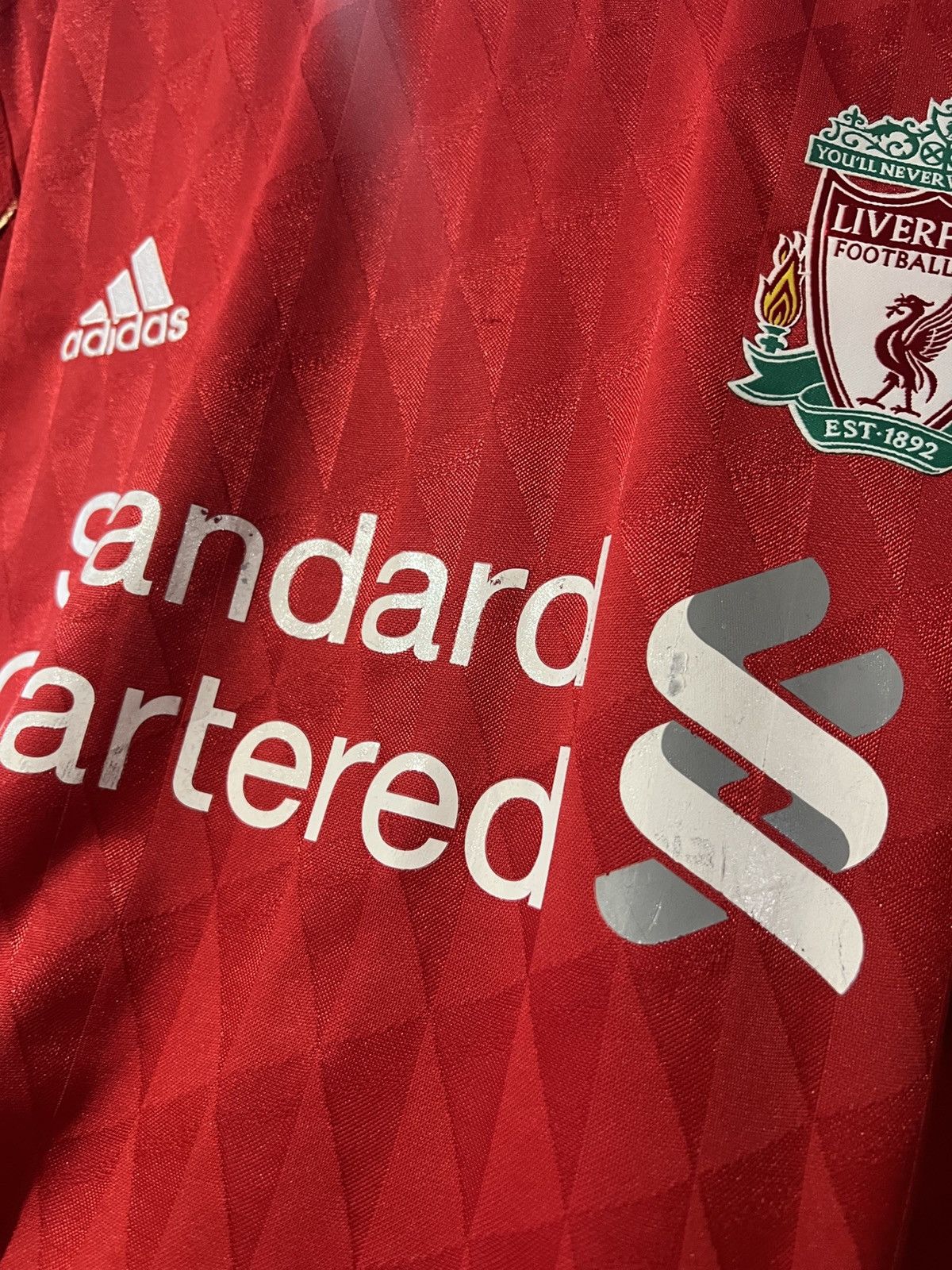Adidas × Vintage 2010/2011 ADIDAS LIVERPOOL FC HOME FOOTBALL SHIRT SIZE M Size US M / EU 48-50 / 2 - 7 Thumbnail