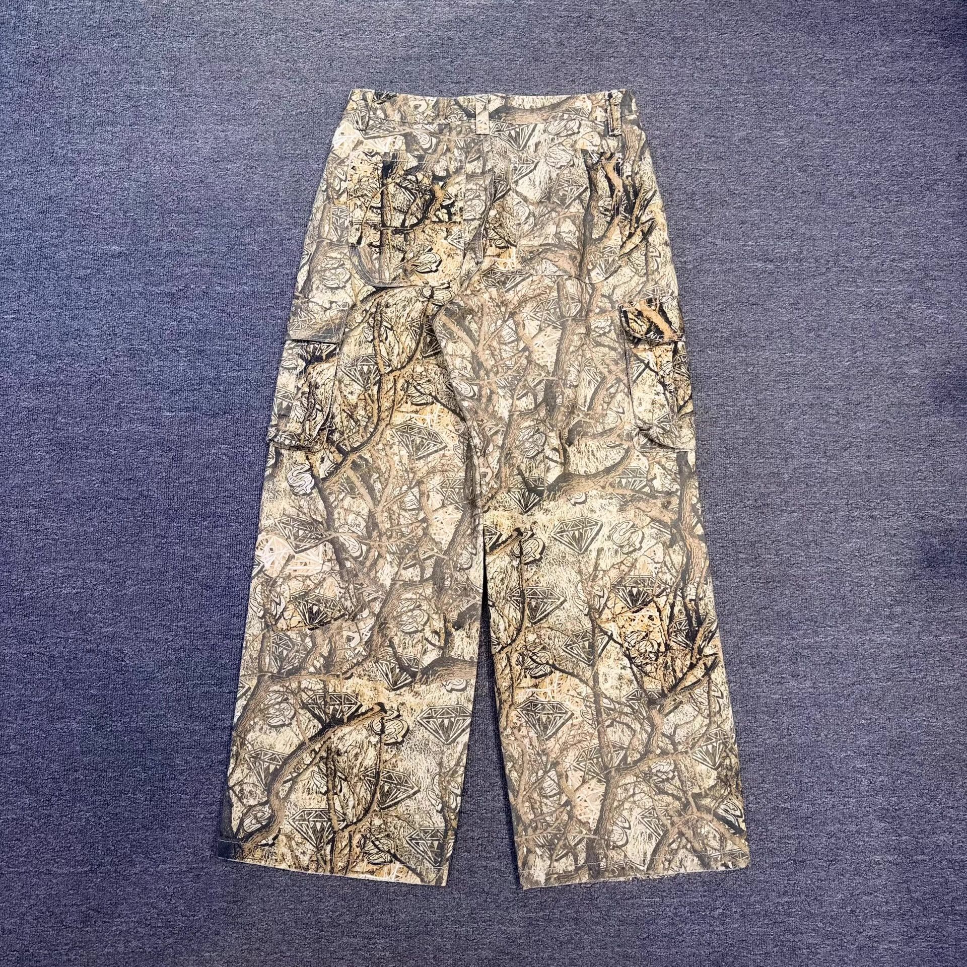 Billionaire Boys Club BBC Jungle Camo Cargo Pants Q5 Size US 32 / EU 48 - 2 Thumbnail
