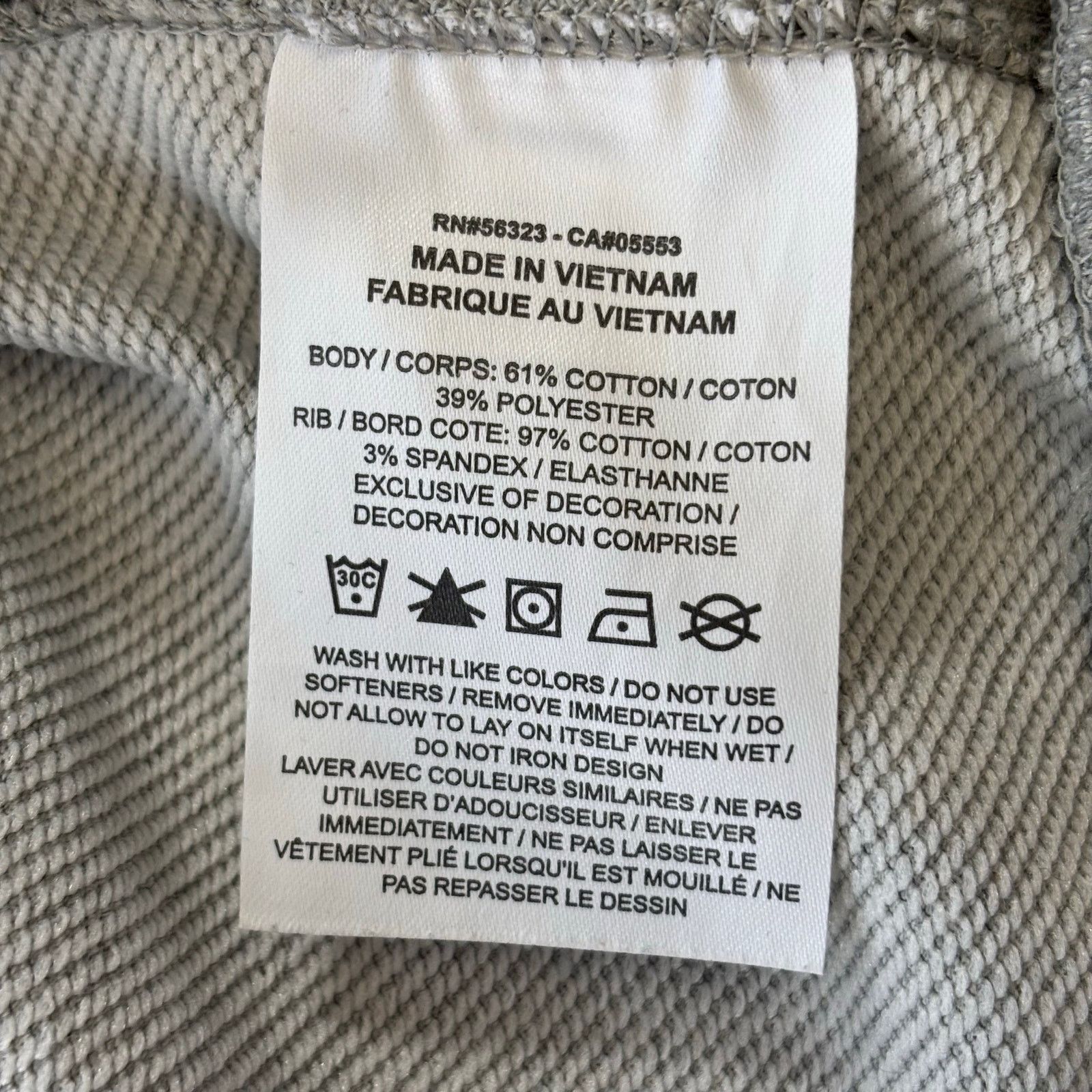 Nike Nike Grey Crewneck XL Hidden Side Pocket Size US XL / EU 56 / 4 - 4 Thumbnail