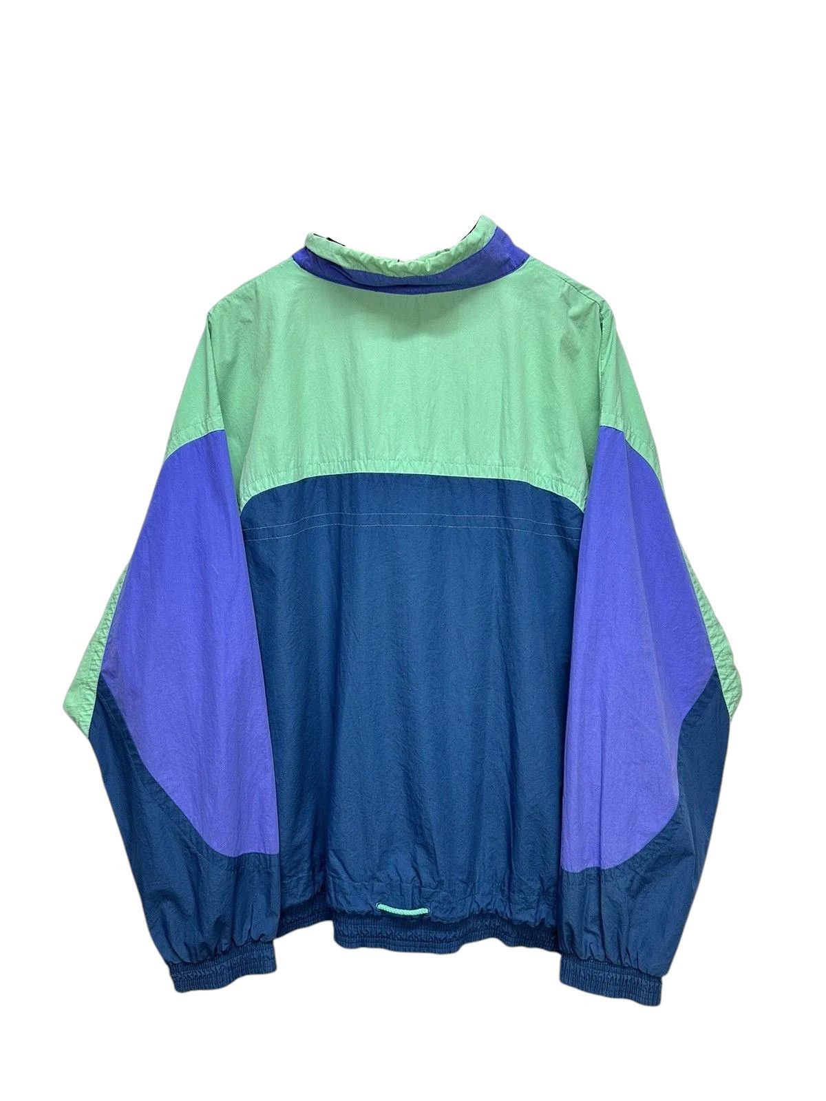Vintage Nike blue 90s nylon baggy light jacket vintage y2k style Size US XL / EU 56 / 4 - 11 Thumbnail