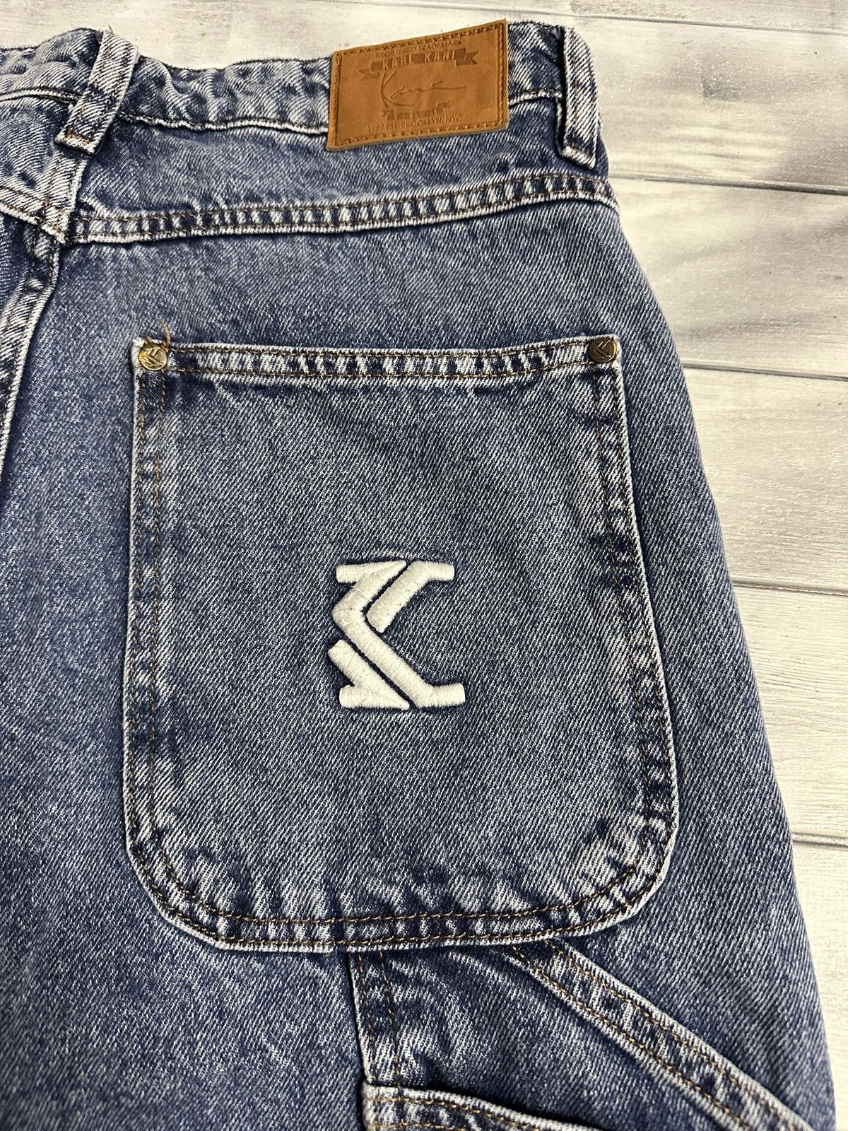 Karl Kani Rare Jeans Karl Kani Carpenter Denim Pants Baggy Y2K Work Size US 30 / EU 46 - 3 Thumbnail