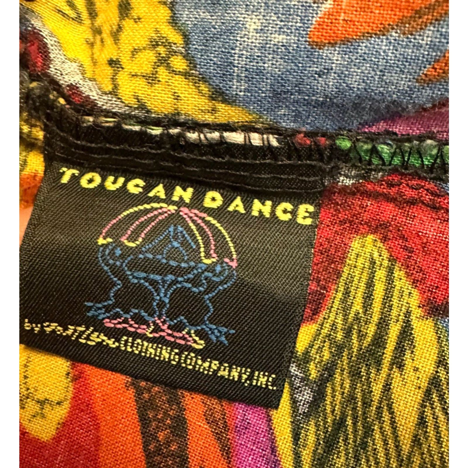 DANCER VINTAGE Toucan Dance Fast Lane Hawaiian All Over Print Birds Shorts Men's Size M Size US 36 / EU 52 - 6 Thumbnail