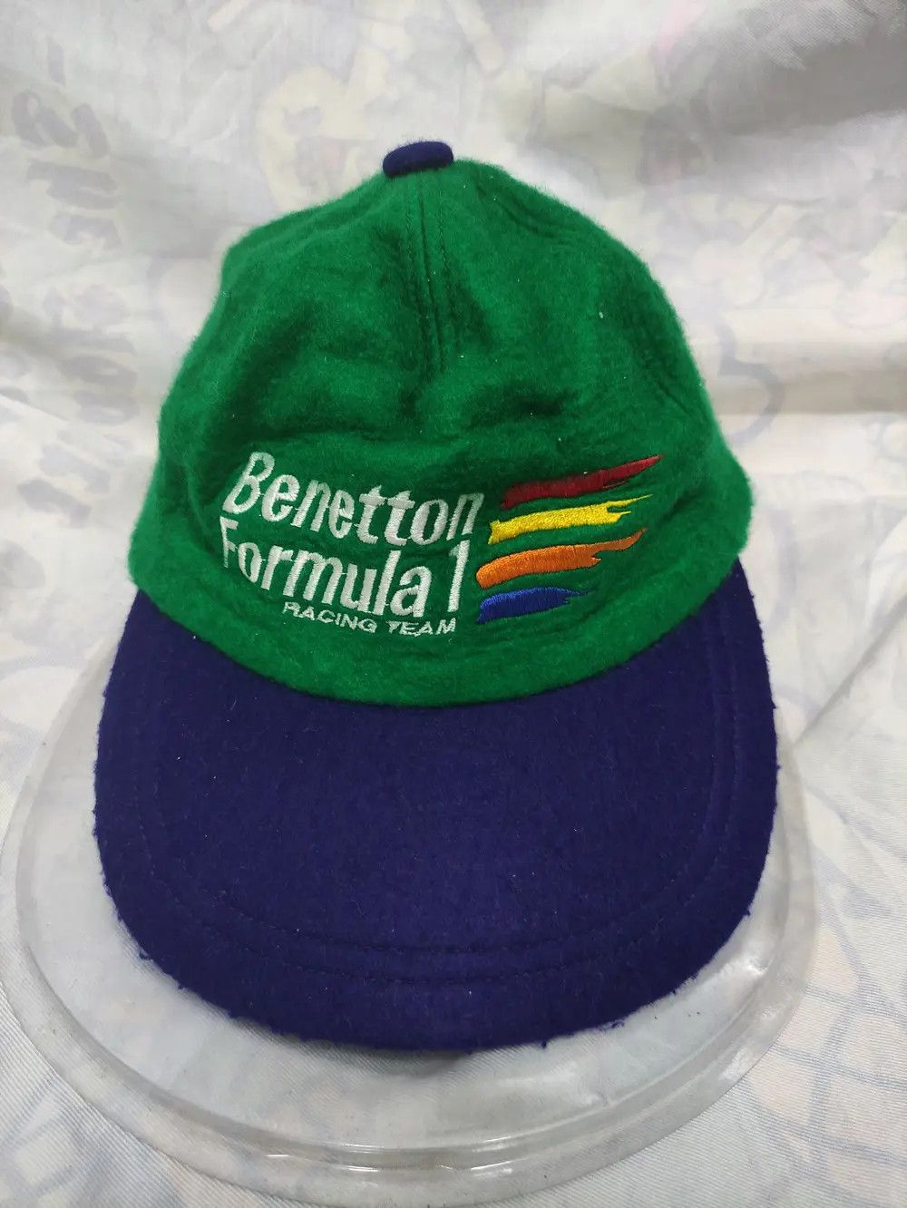 Benetton × Vintage BENETTON FORMULA ONE RACING TEAM VINTAGE WOOL CAP Size ONE SIZE - 5 Thumbnail