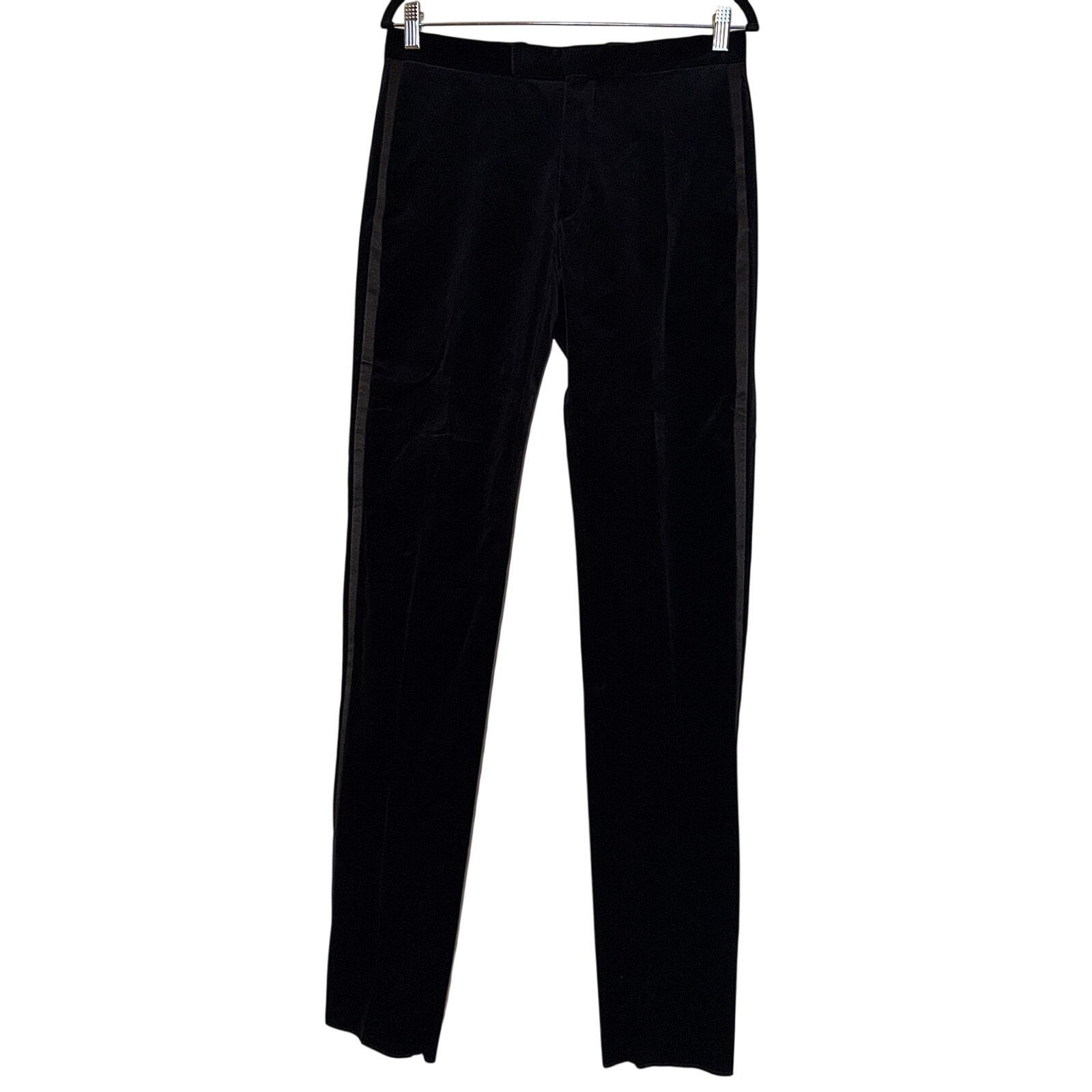 Dior Dior Men's Black Velvet 2020 2P Tuxedo Size 36R - 4 Thumbnail
