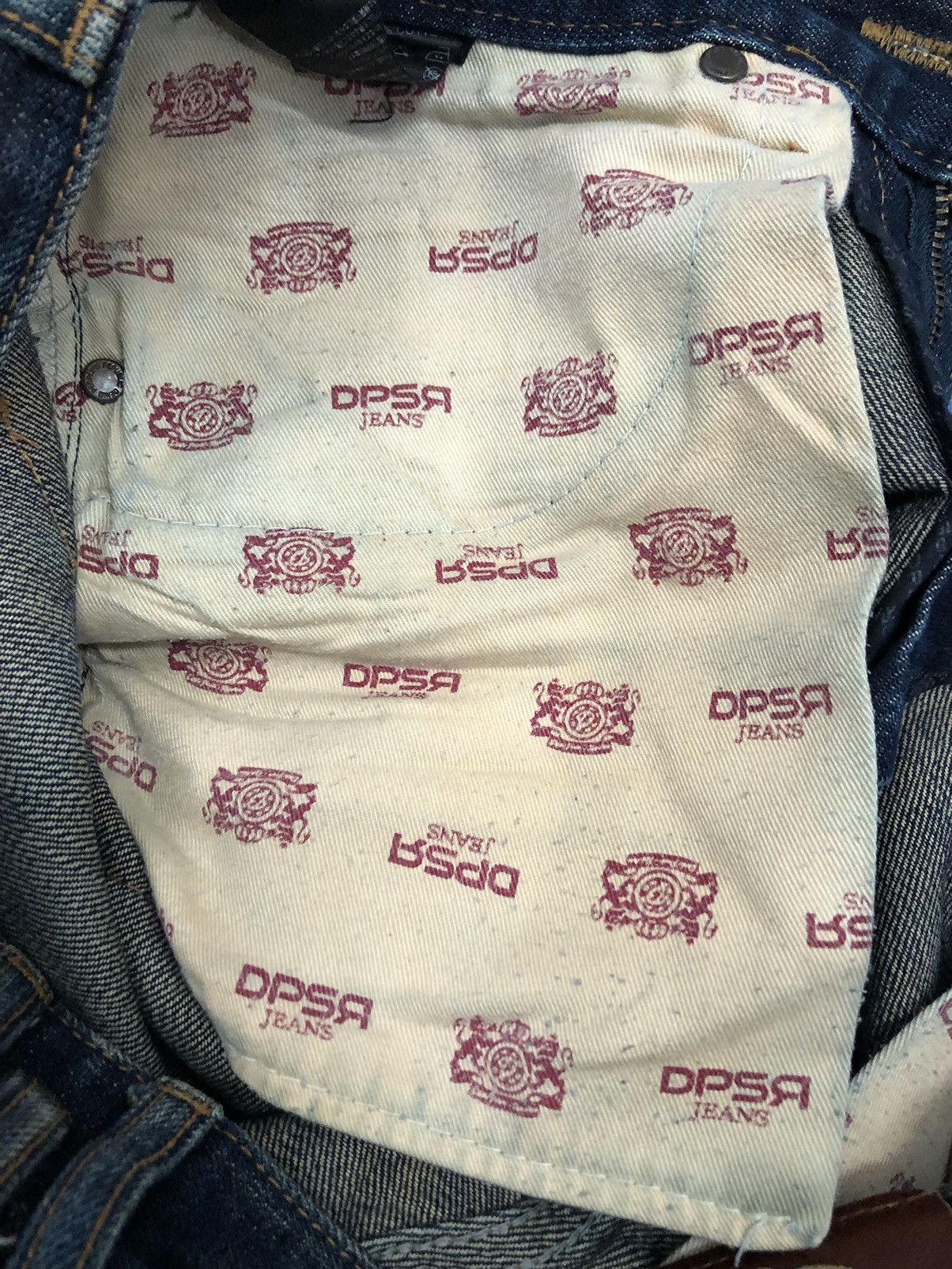 Vintage Vintage Denim People's Republic By DPSR Denim Pants Size US 31 - 20 Thumbnail