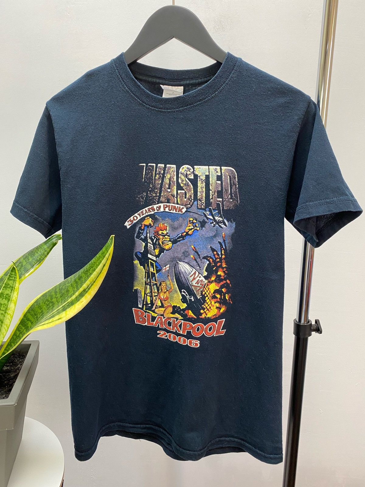 Band Tees Vintage 2006 Wasted 2006 - 30 Years Of Punk Festival Size US S / EU 44-46 / 1 - 6 Thumbnail