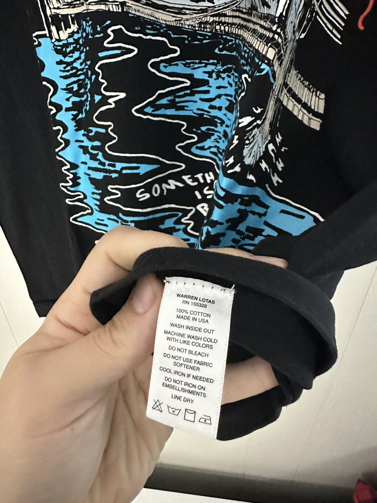 Warren Lotas Warren Lotas Brooklyn Nets Tee Limited Edition Size XL Size US XL / EU 56 / 4 - 3 Thumbnail