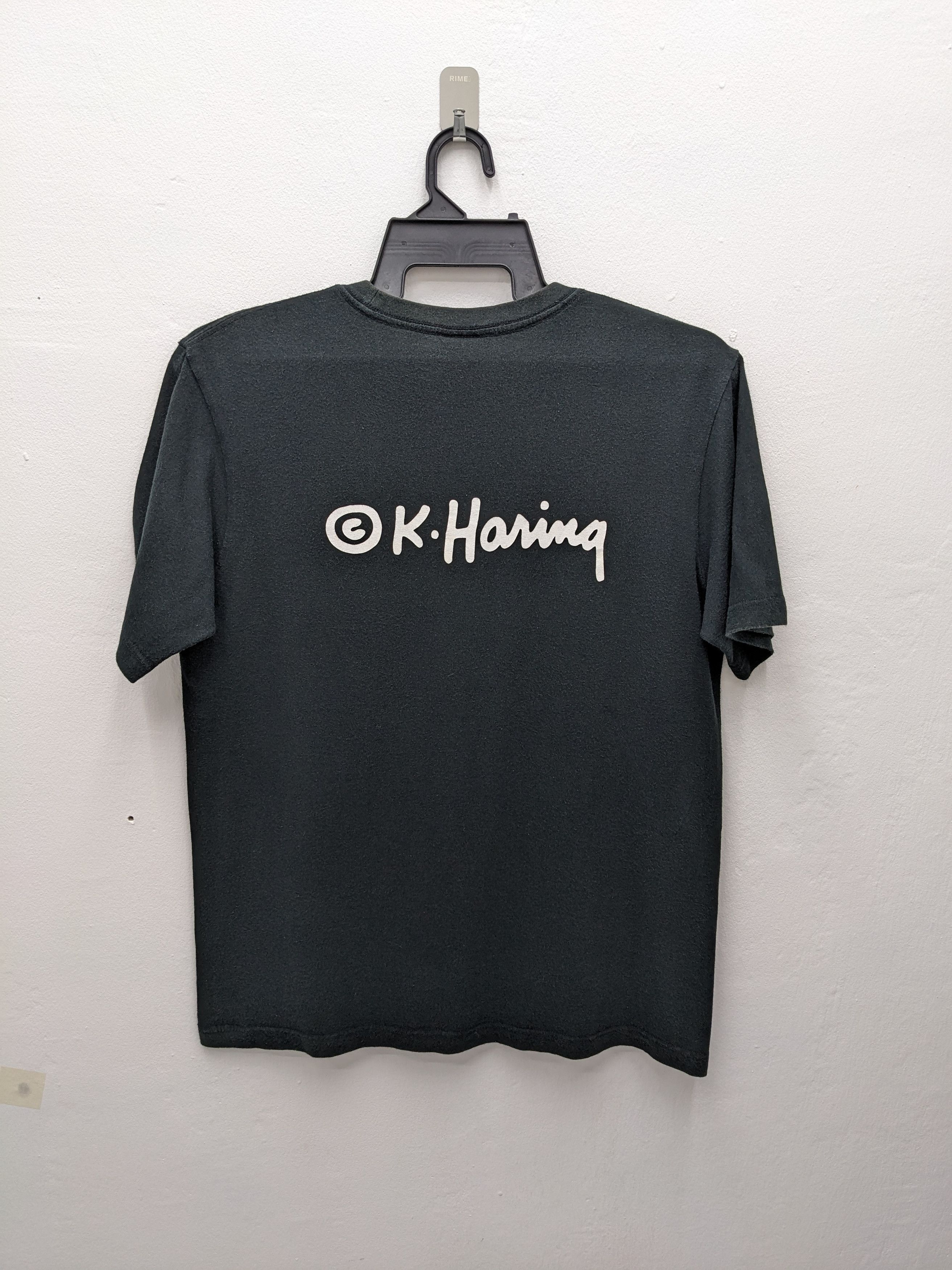 Keith Haring JAPANESE BRAND X KEITH HARING ART BLACK TSHIRT Size US M / EU 48-50 / 2 - 6 Thumbnail