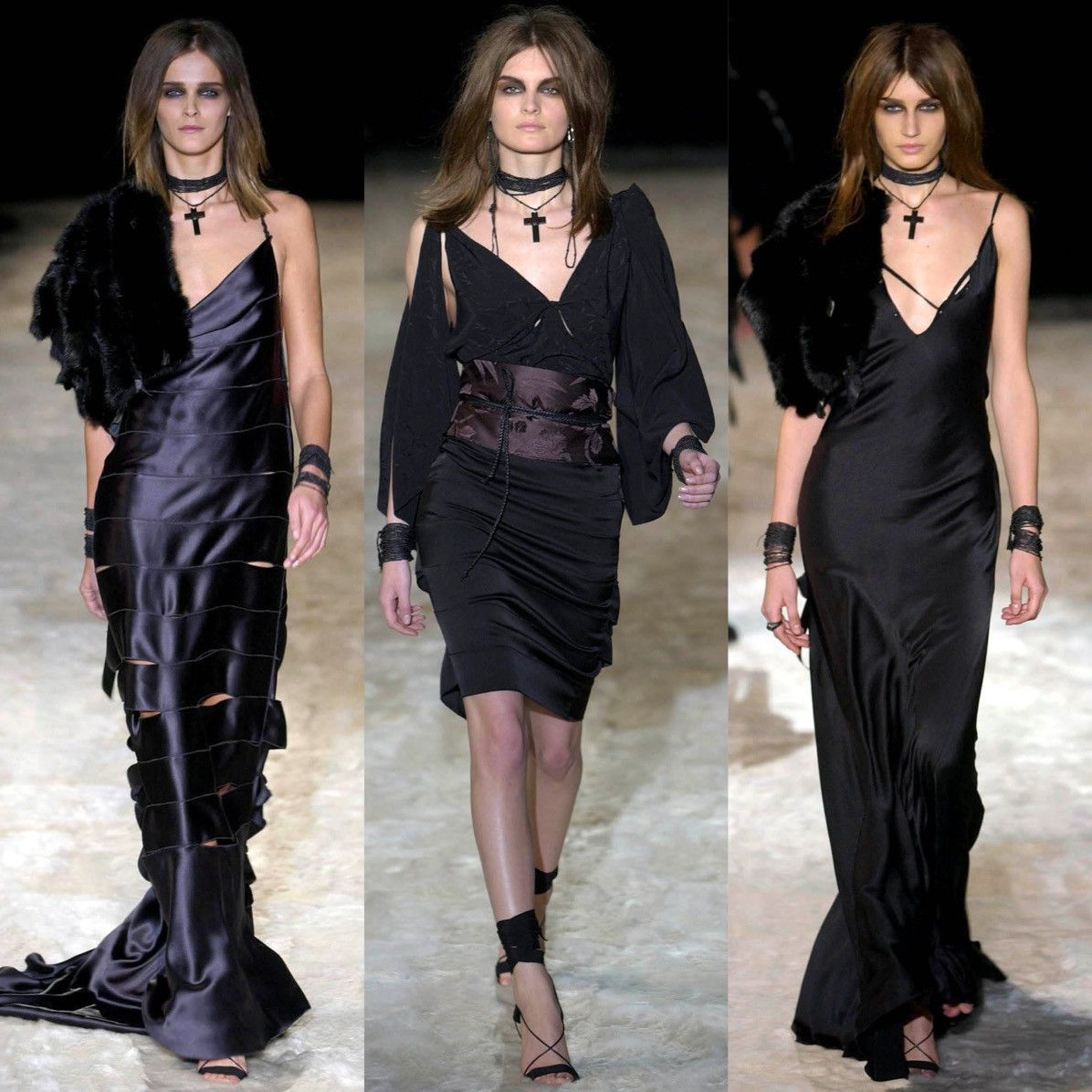 Gucci GUCCI by Tom Ford Fall 2002 Runway Cross | Necklace | Choker Size ONE SIZE - 6 Thumbnail